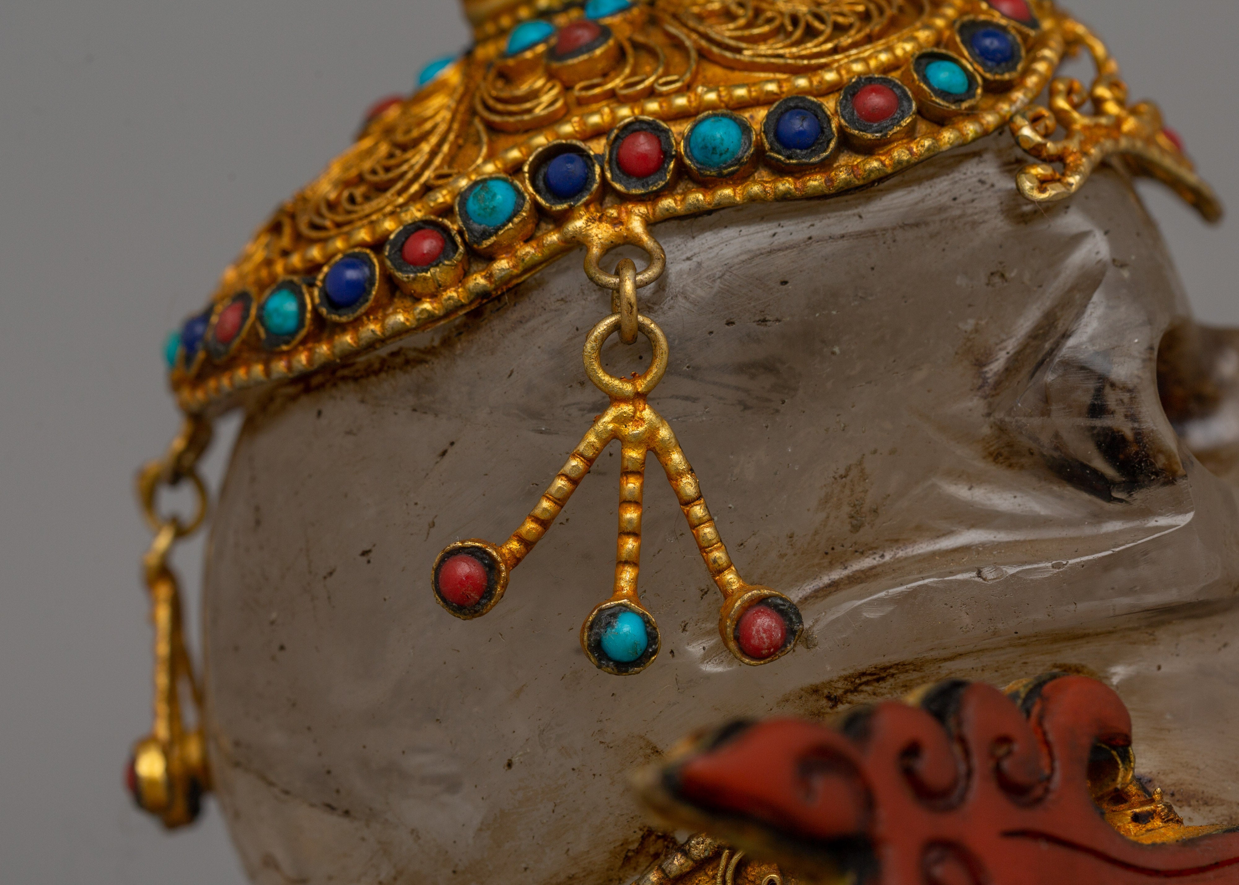 Spiritual Decor Skull Head | Symbol of Mortality and Transformation