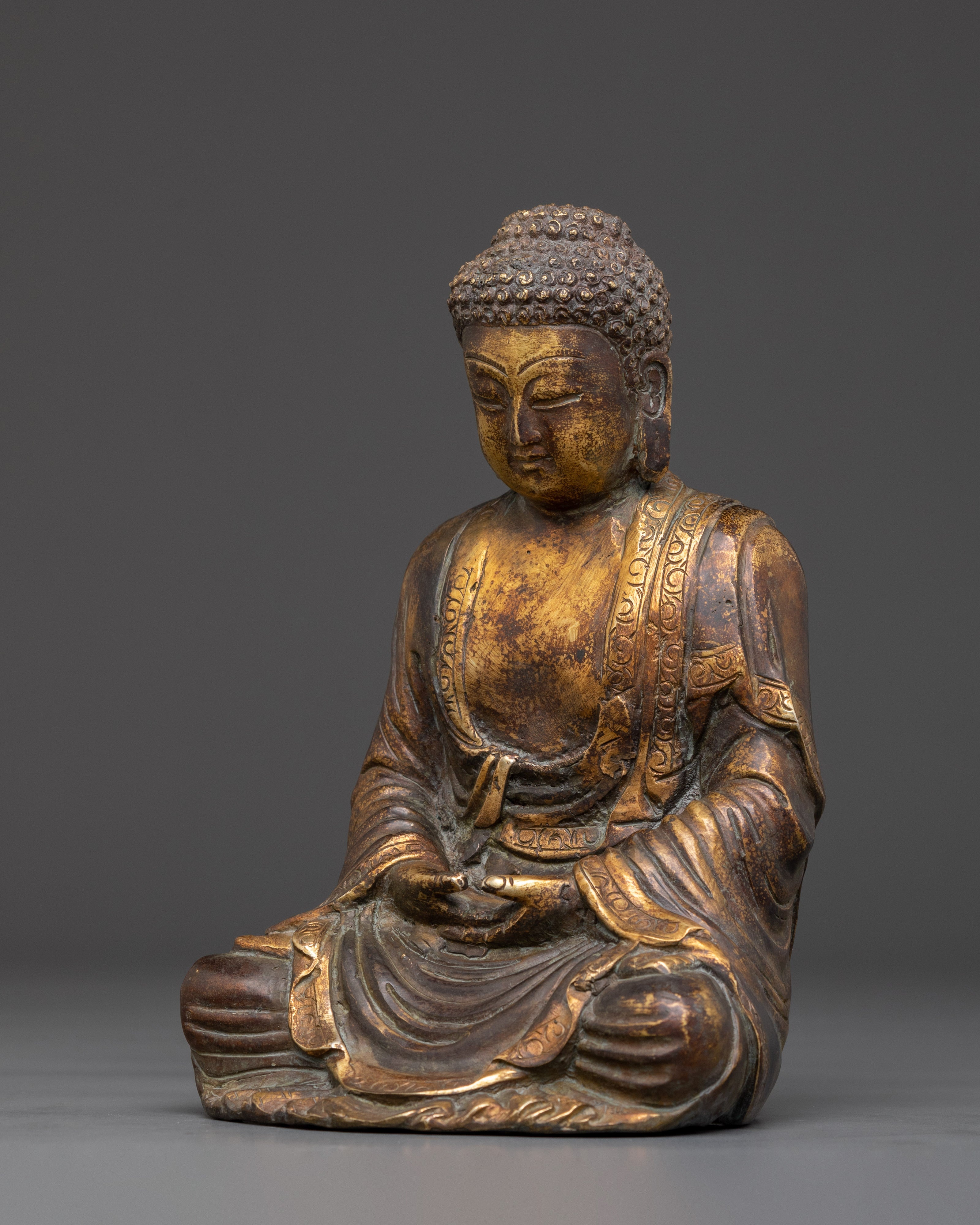Buddhist Art of Amitabha Buddha | Compassion and Enlightenment Sculpture