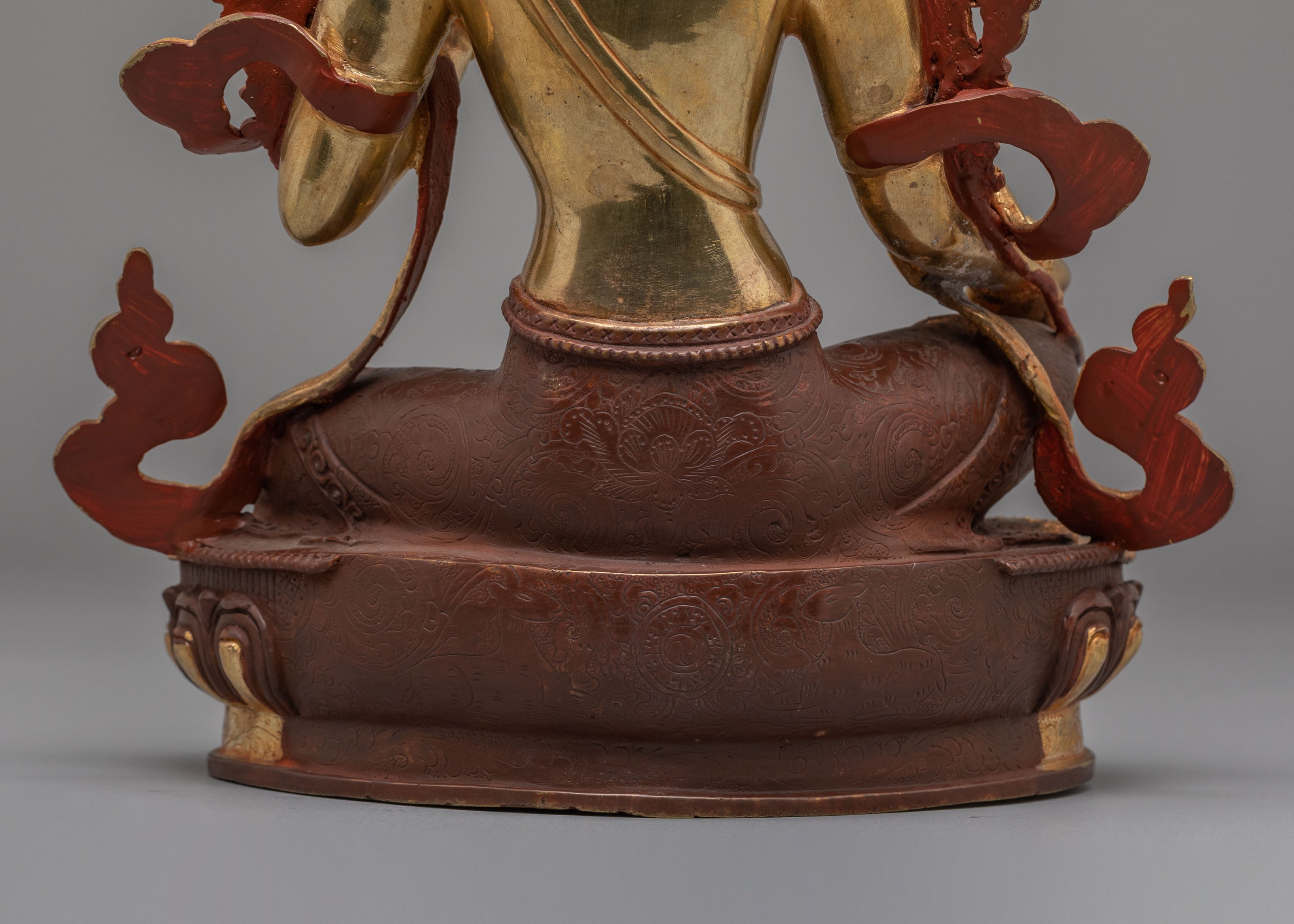 Spiritual Green Tara Figurine | Handmade Buddhist Statue