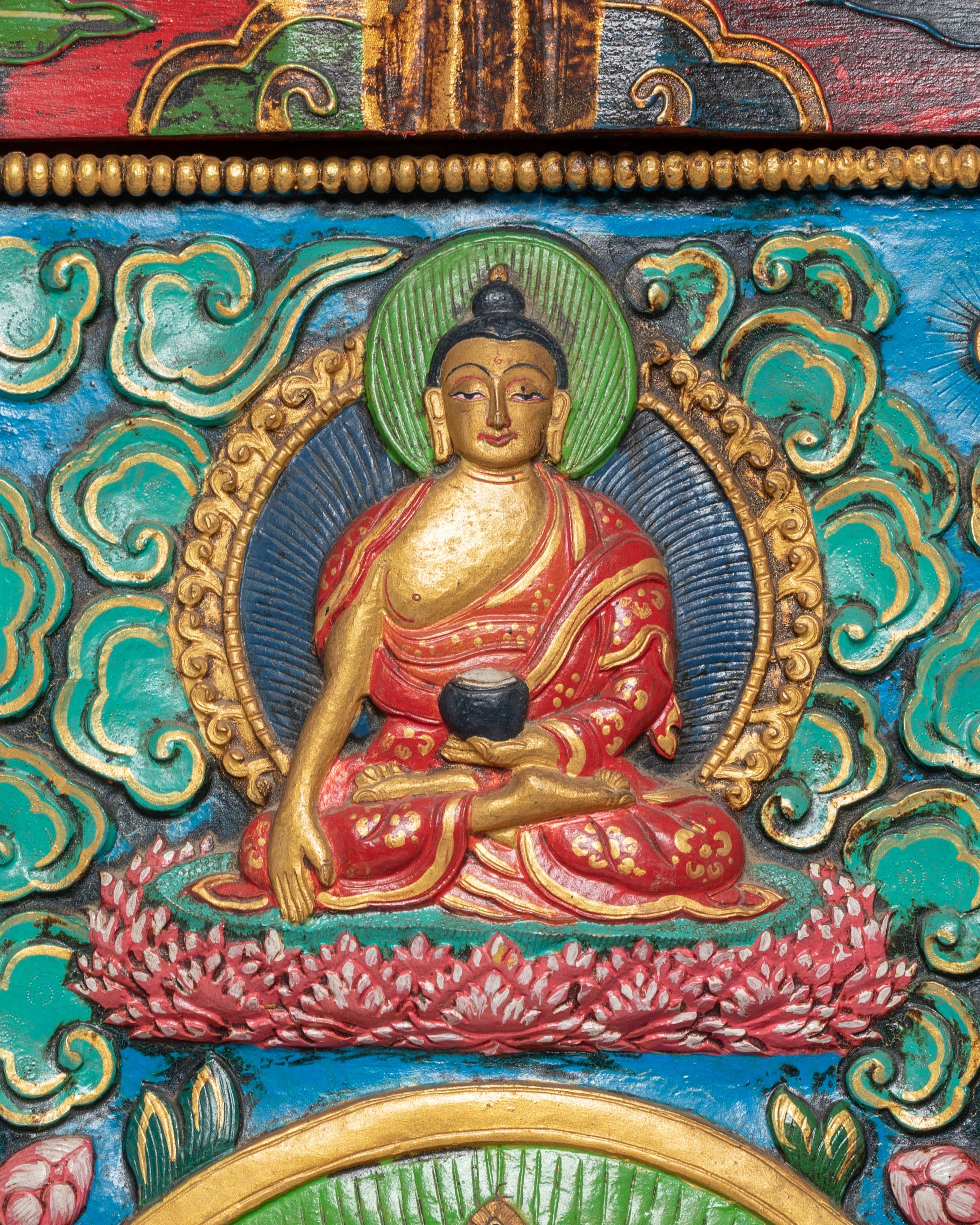 Bodhisattva Chenresig Thangka Wall Hanging | Tibetan Avalokiteshvara Decor