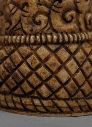 Mahakala Stamp Seal | Symbol of Wrathful Protection and Spiritual Authority