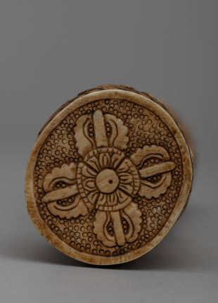 Mahakala Stamp Seal | Symbol of Wrathful Protection and Spiritual Authority