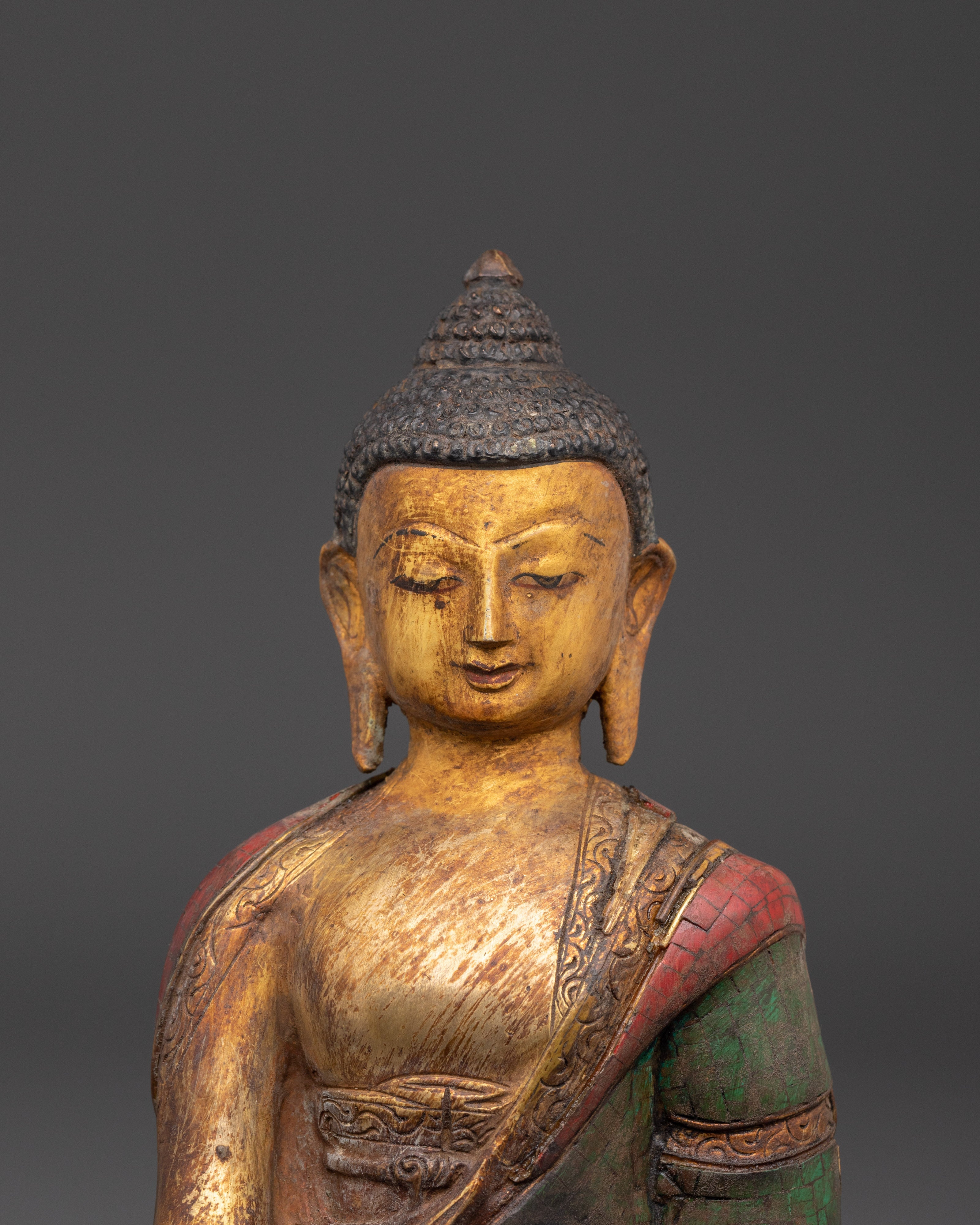 Enlightenment of Shakyamuni Buddha Statue |  Idol for Meditation & Home Decor