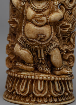 Mahakala Buddhist Seal Stamp | Evoke the Power and Presence of the Fierce Protector Deity