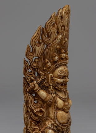 Mahakala Buddhist Seal Stamp | Evoke the Power and Presence of the Fierce Protector Deity