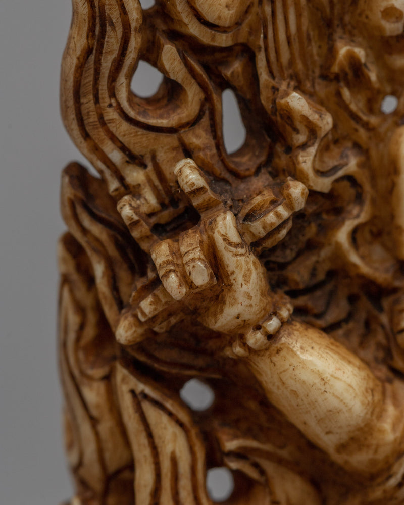 Mahakala Buddhist Seal Stamp | Evoke the Power and Presence of the Fierce Protector Deity