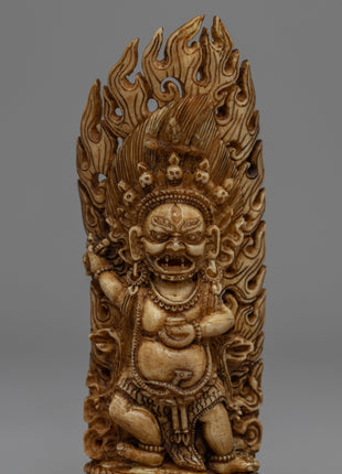 Mahakala Buddhist Seal Stamp | Evoke the Power and Presence of the Fierce Protector Deity