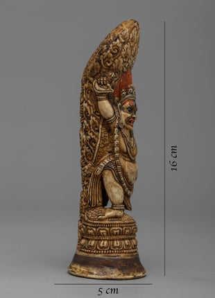 Mahakala Seal of a Tibetan Buddhist | Invoke the Fearless Energy of Mahakala with this Sacred Seal