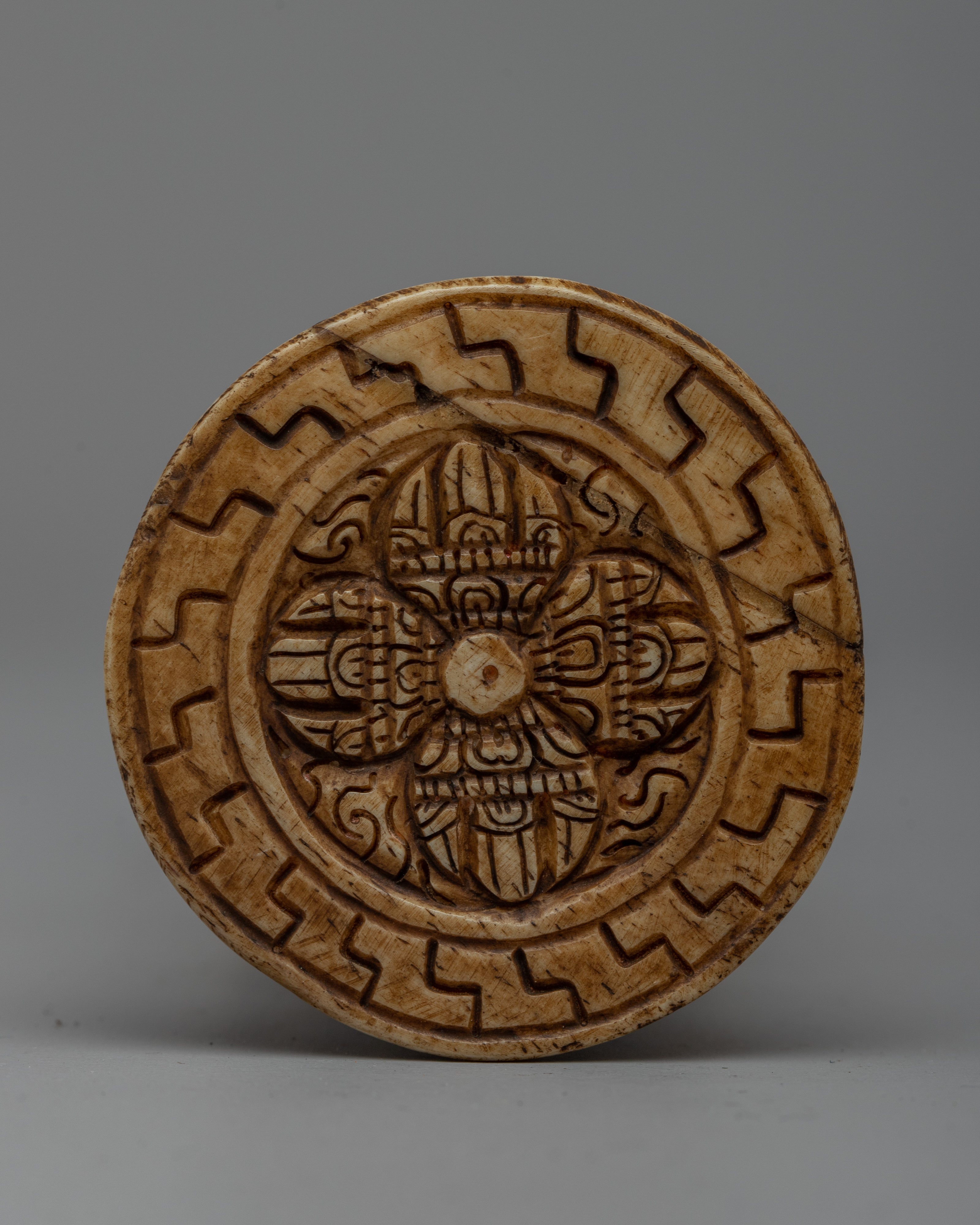 Mahakala Seal of a Tibetan Buddhist | Invoke the Fearless Energy of Mahakala with this Sacred Seal