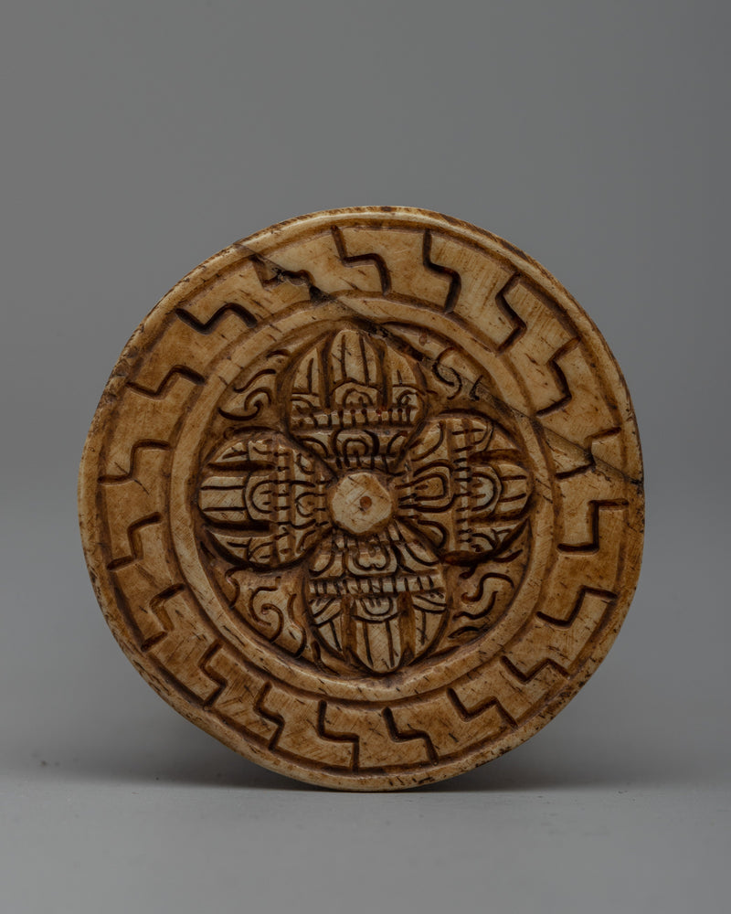 Mahakala Seal of a Tibetan Buddhist | Invoke the Fearless Energy of Mahakala with this Sacred Seal