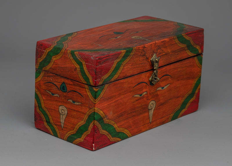 Jewelry Buddhist Box | Adorned with Buddhist Symbols