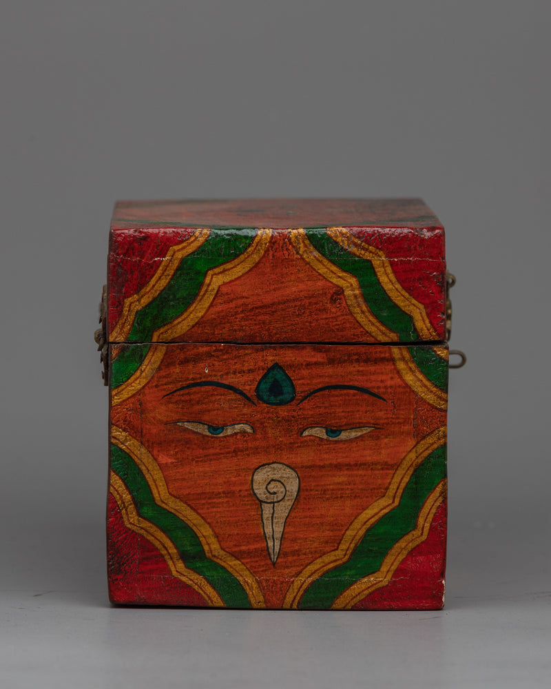 Jewelry Buddhist Box | Adorned with Buddhist Symbols