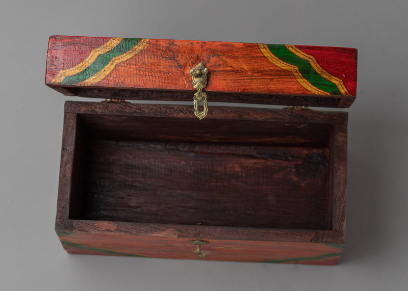 Jewelry Buddhist Box | Adorned with Buddhist Symbols