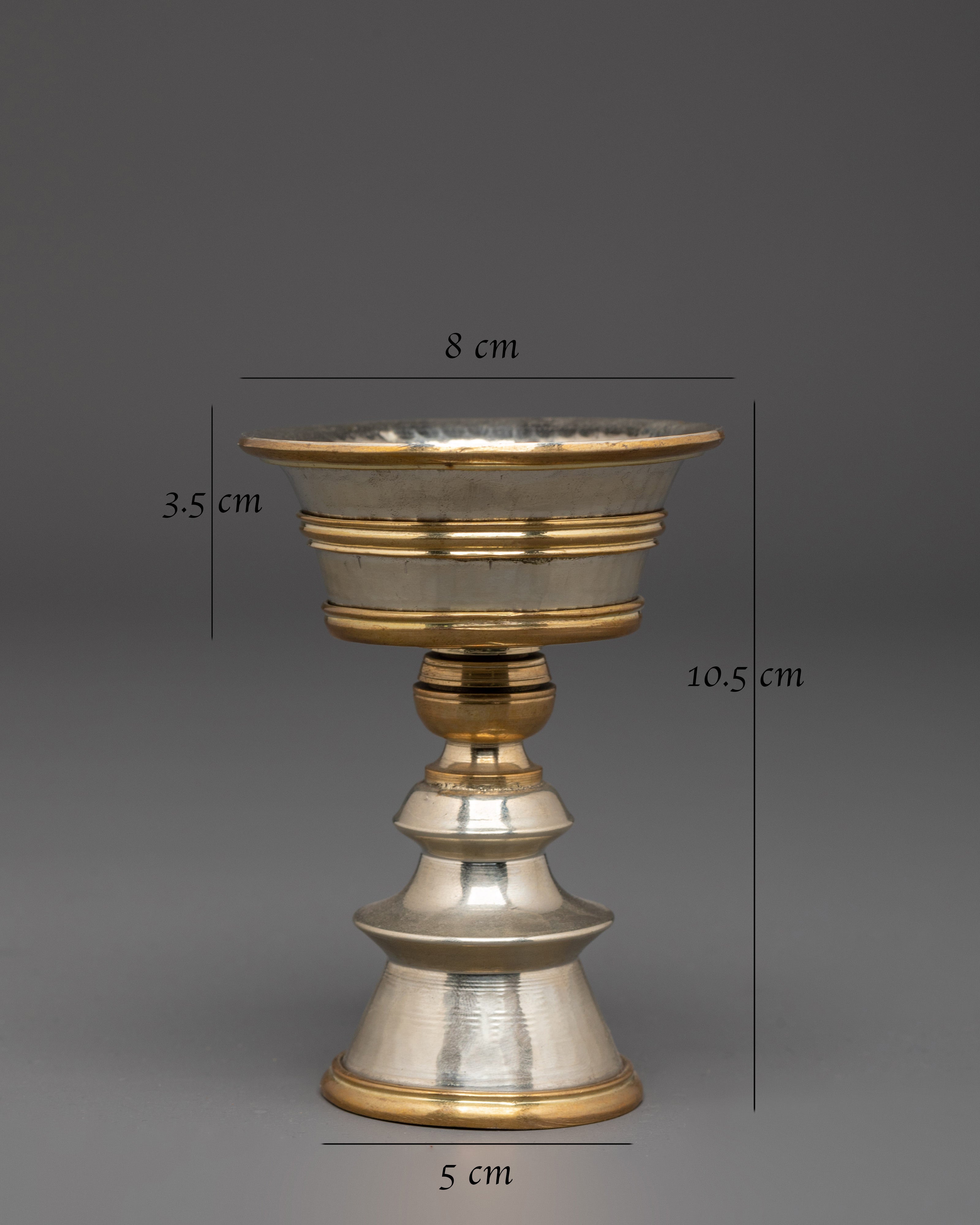 Tibetan Ritual Oil Lamp | Peace and Spiritual Offering