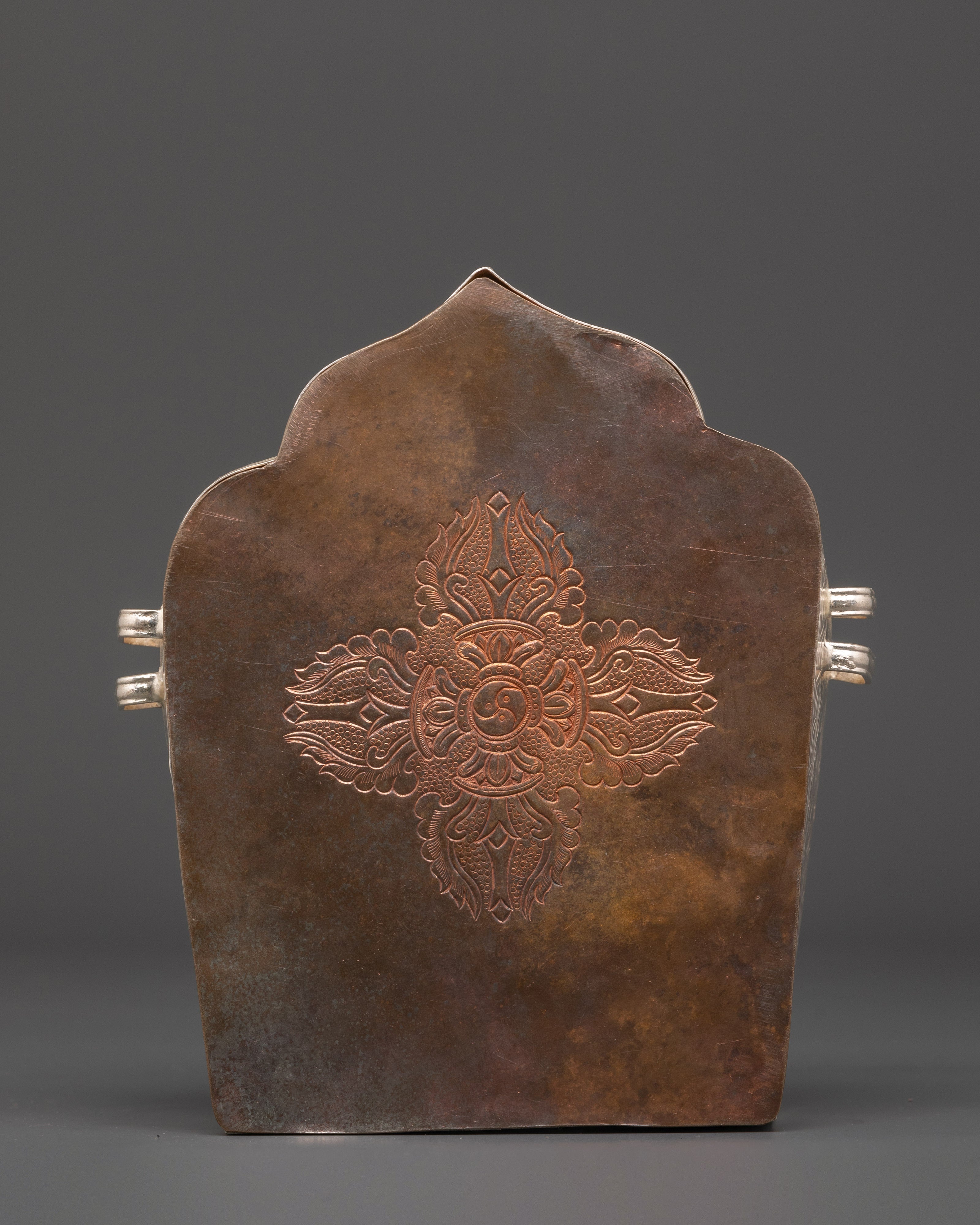Handcrafted Traditional Ghau Box | Spiritual Gift for Puja & Rituals