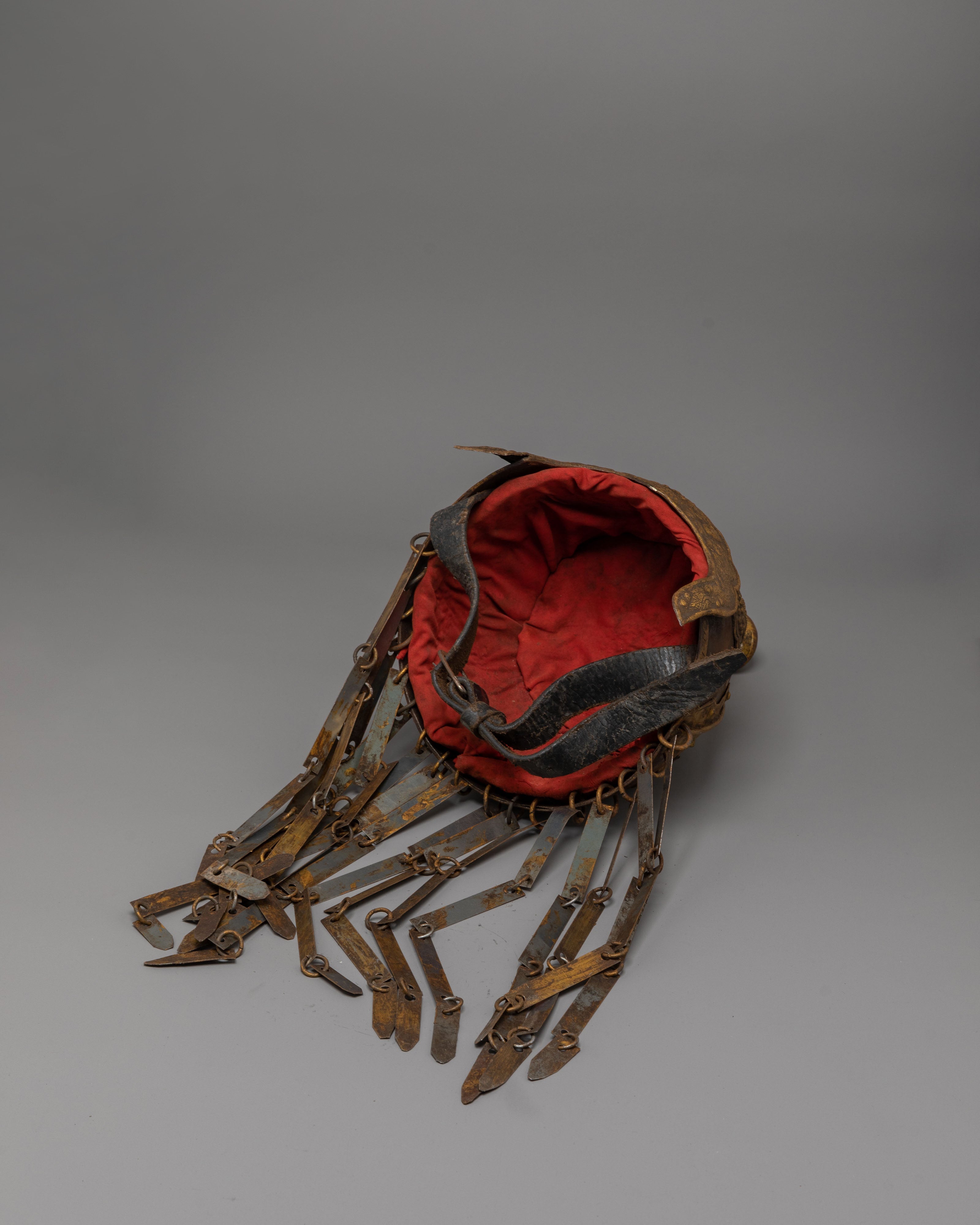 Handcrafted Spiritual Ceremonial Crown | Tibetan Buddhist Ritual Headpiece