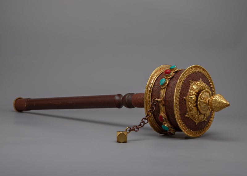 Hand Prayer Wheel | For Meditation Anytime, Anywhere