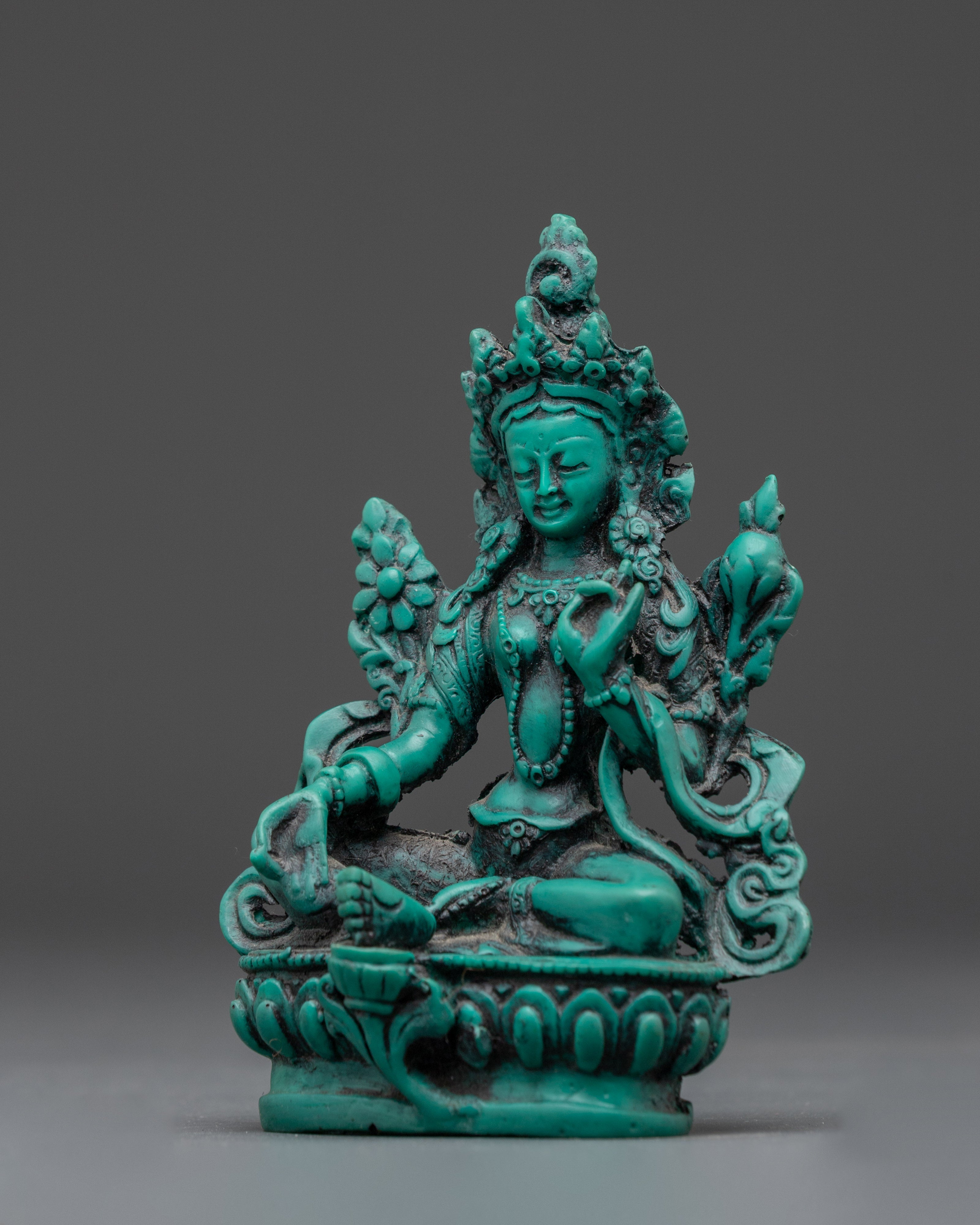 Sacred Bodhisattva Green Tara Statue | Symbol of Compassion