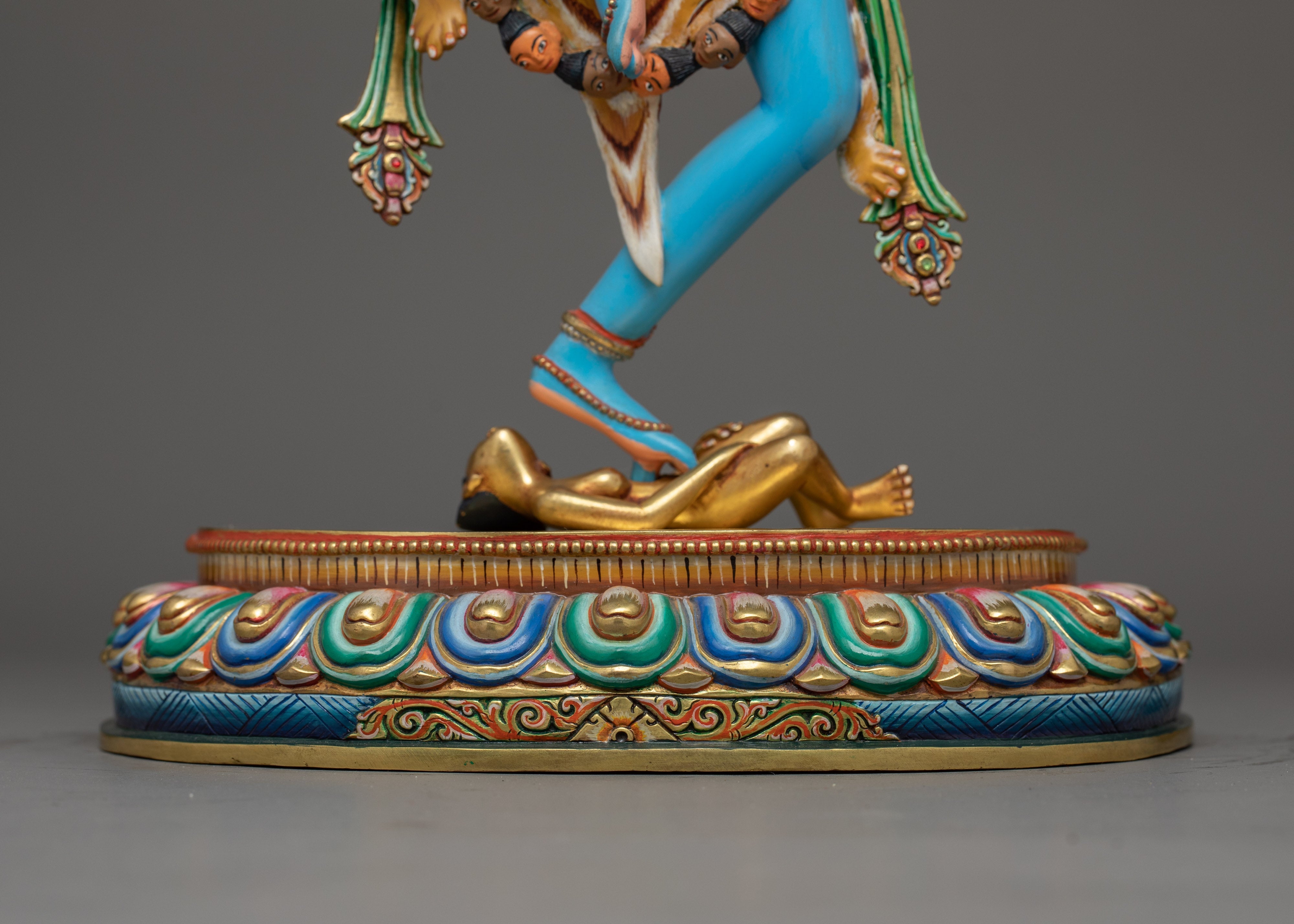 Religious Singhamukha Yogini Lion Faced Dakini Statue | Pure Land Dakini