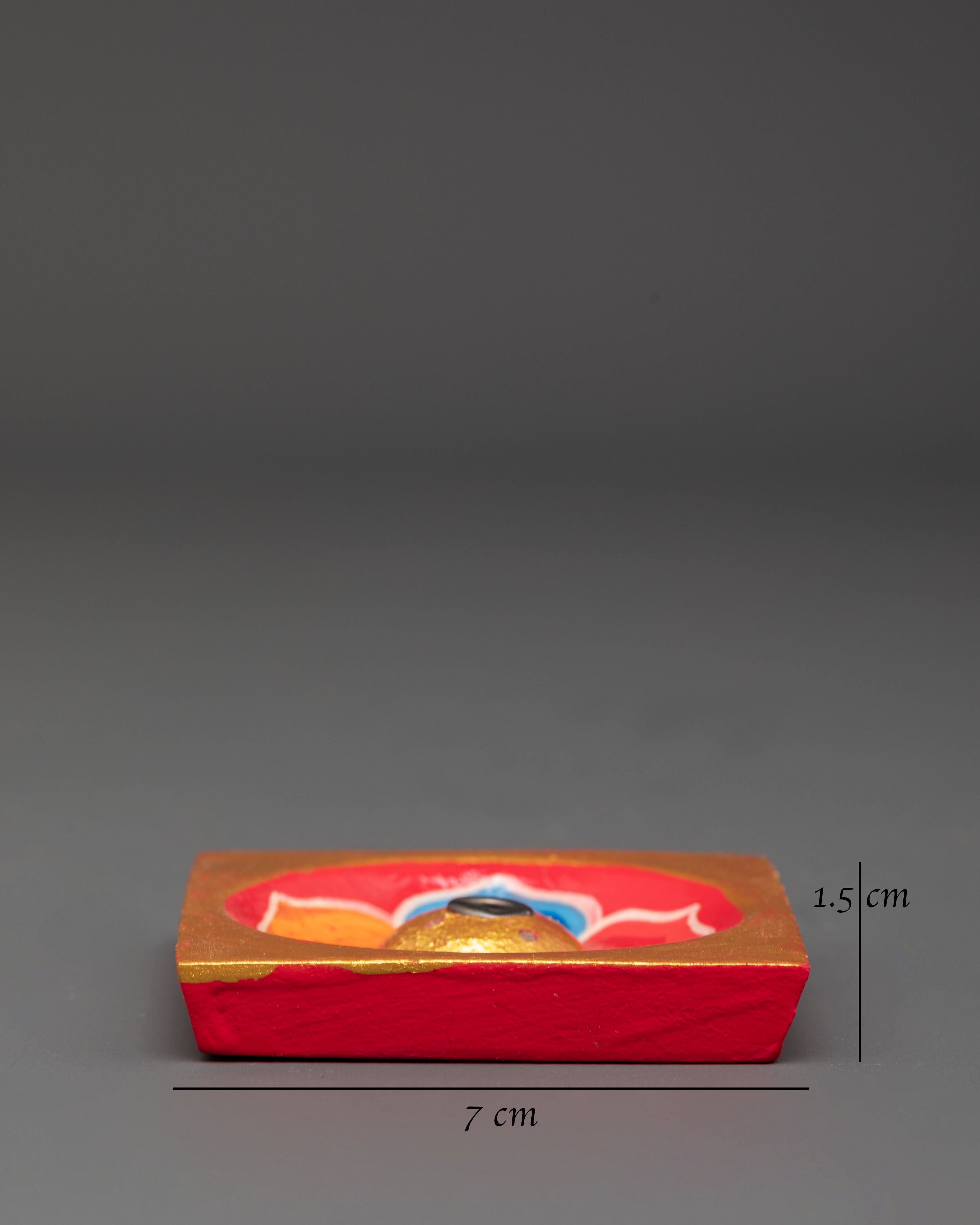 Handmade Tibetan Wooden Incense Holder | Unique Design for Spiritual Practices