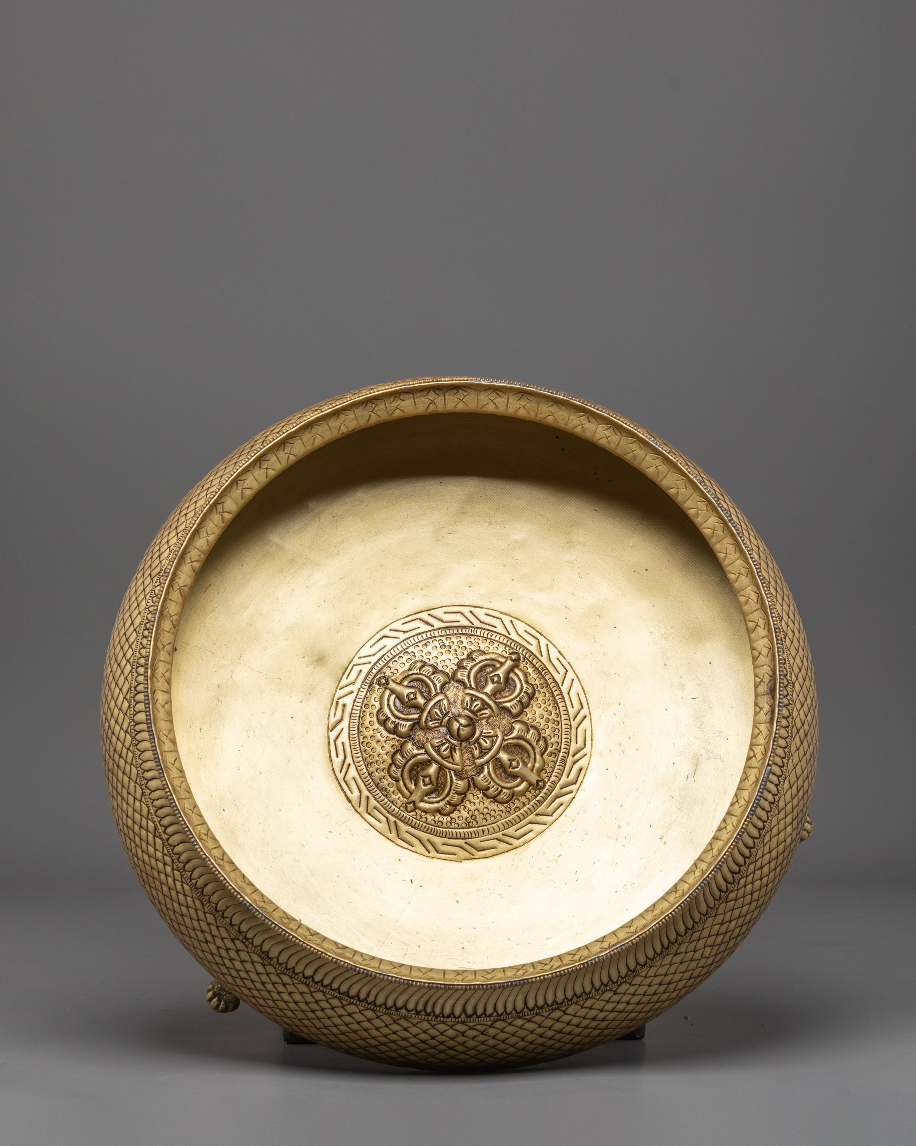 Traditional Sacred Urli Bowl | Spiritual Buddhist Art