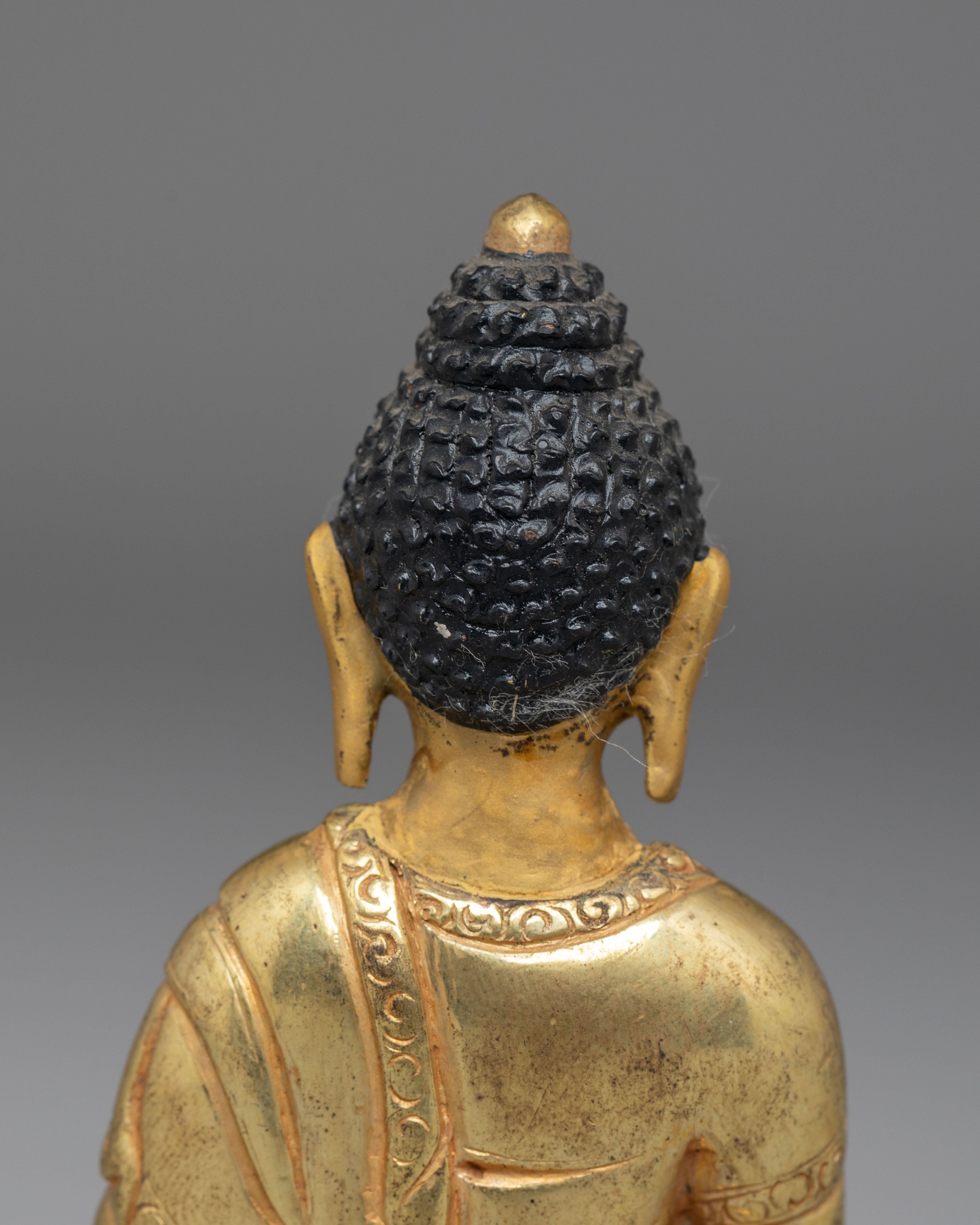 Copper Statue of Amitabha Buddha | Symbol of Infinite Light