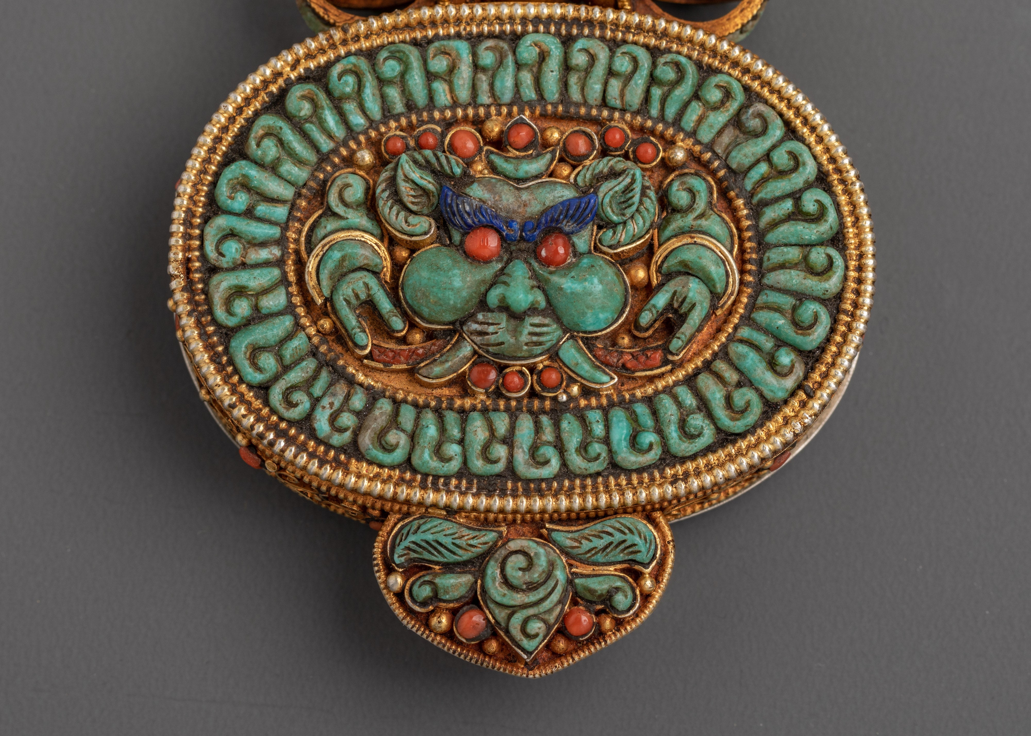 Buddhist Ghau Locket | Spiritual Jewelry for Protection and Blessings