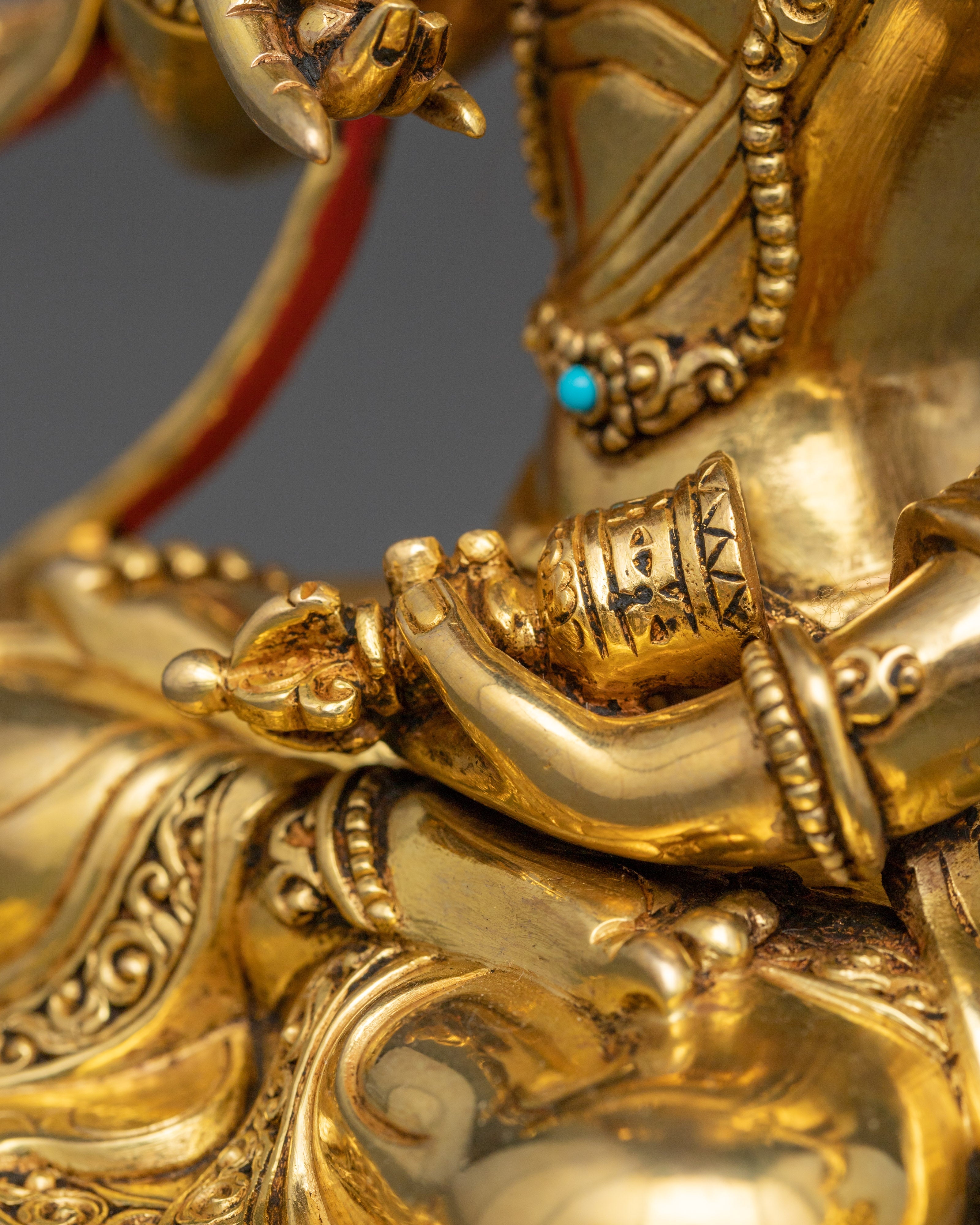 Dorsem Vajrasattva Figurine | Sacred Tibetan Buddha