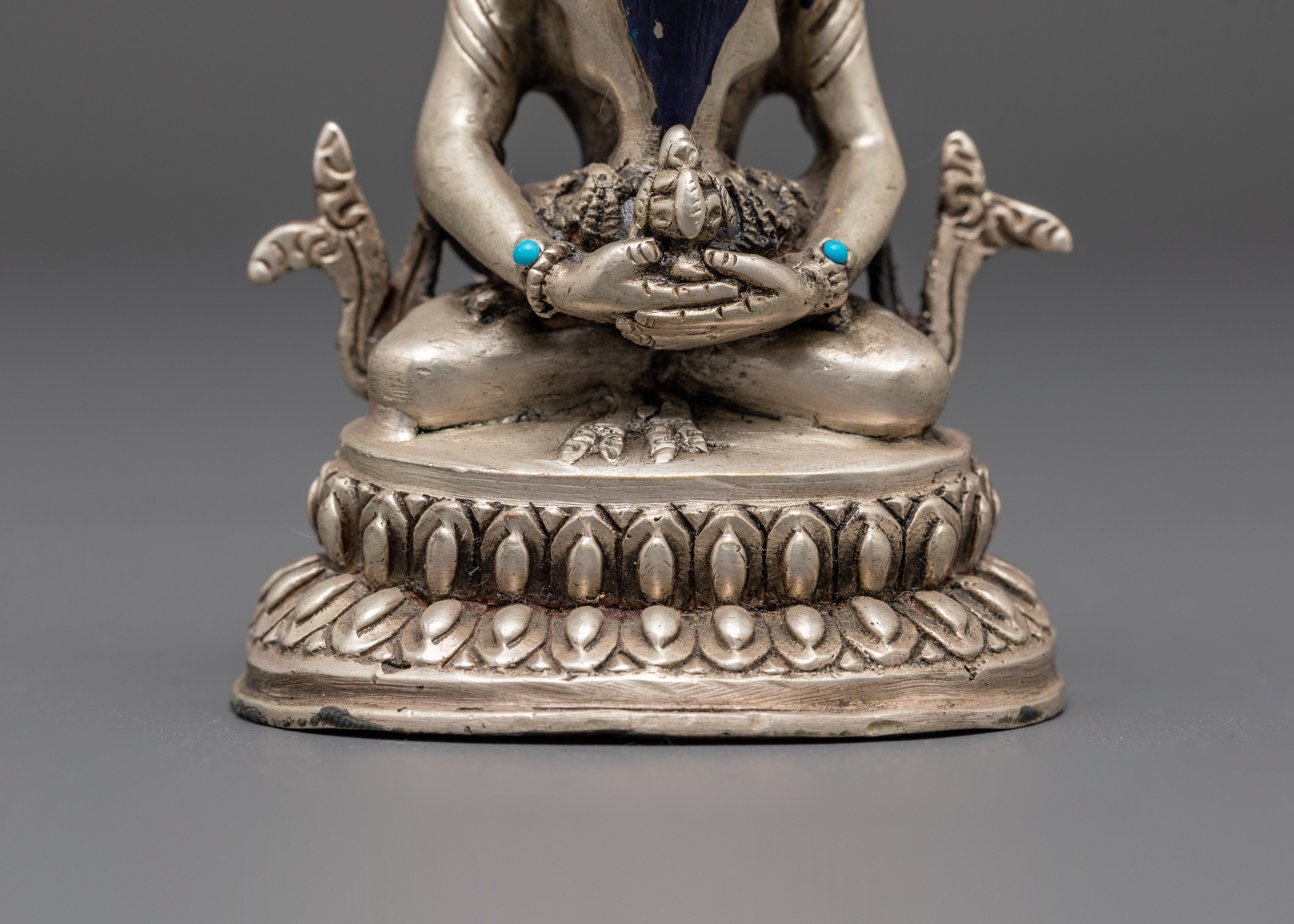 Handmade Amitayus with Consort Statue | Buddhist Tantric Deity