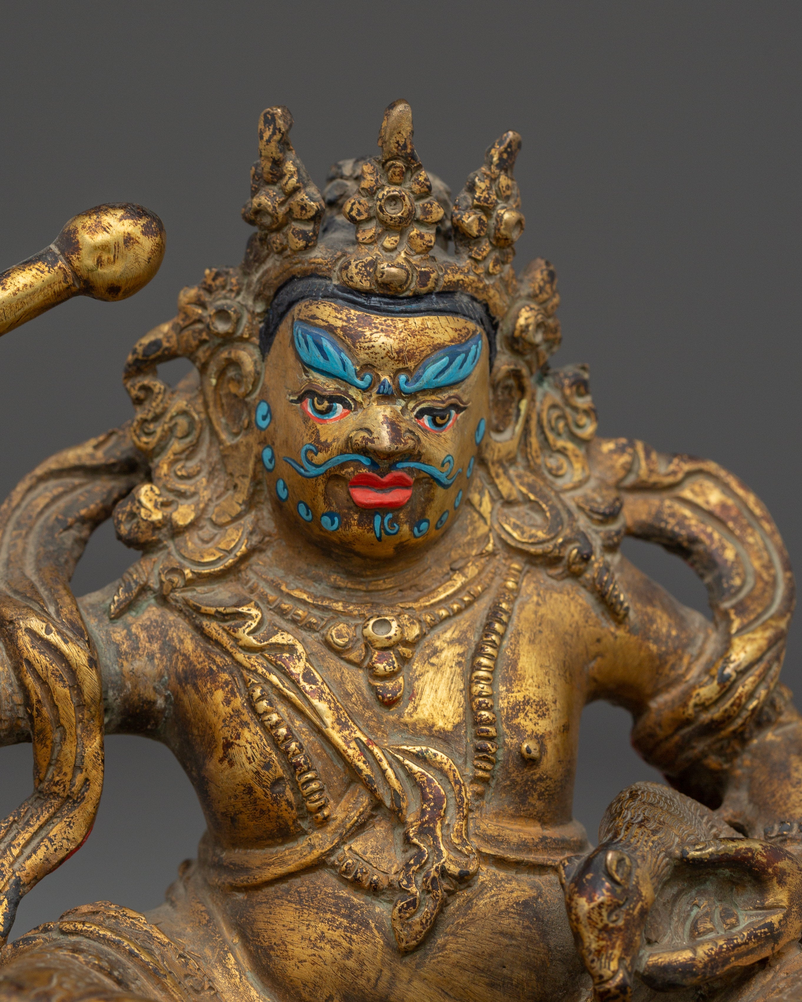 Virulhaka Copper Statue | Heavenly King of the South