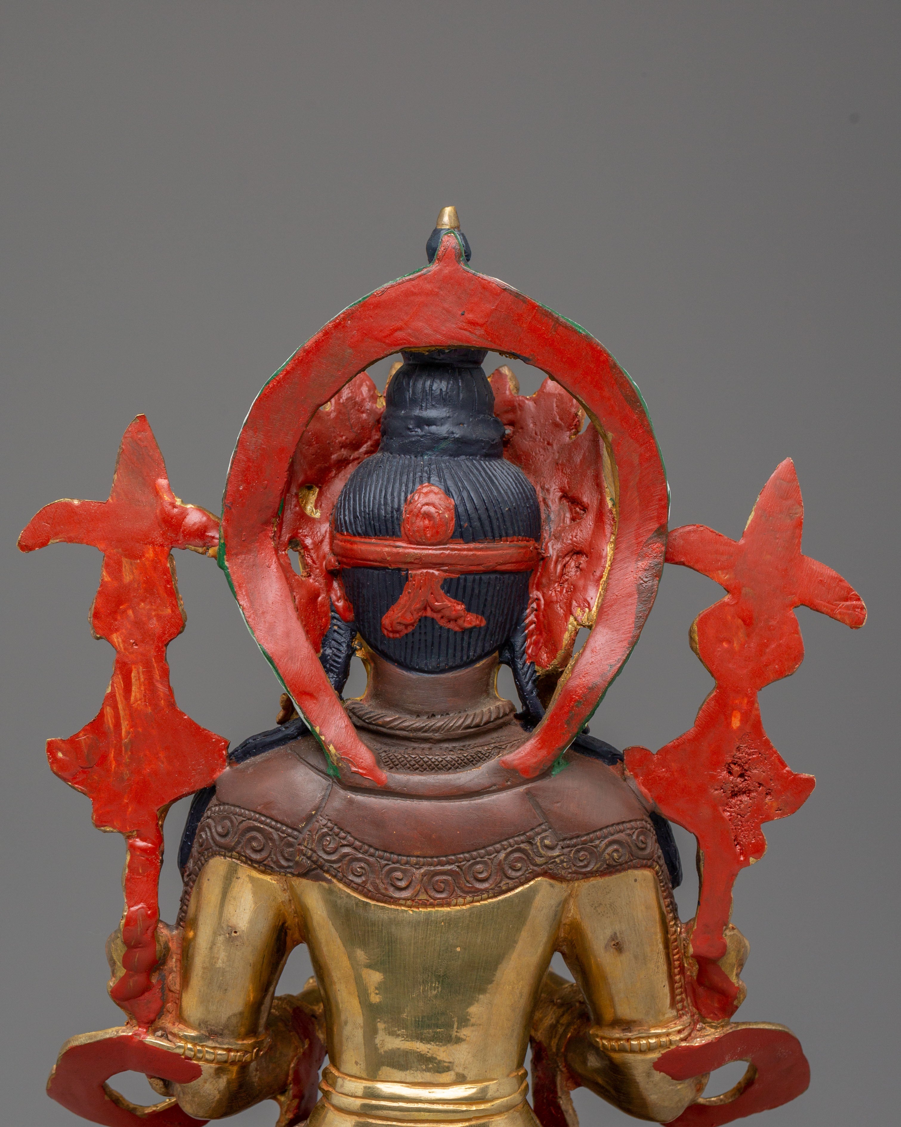 Future Buddha Maitreya Handmade Sculpture | Buddhist Spiritual Artwork