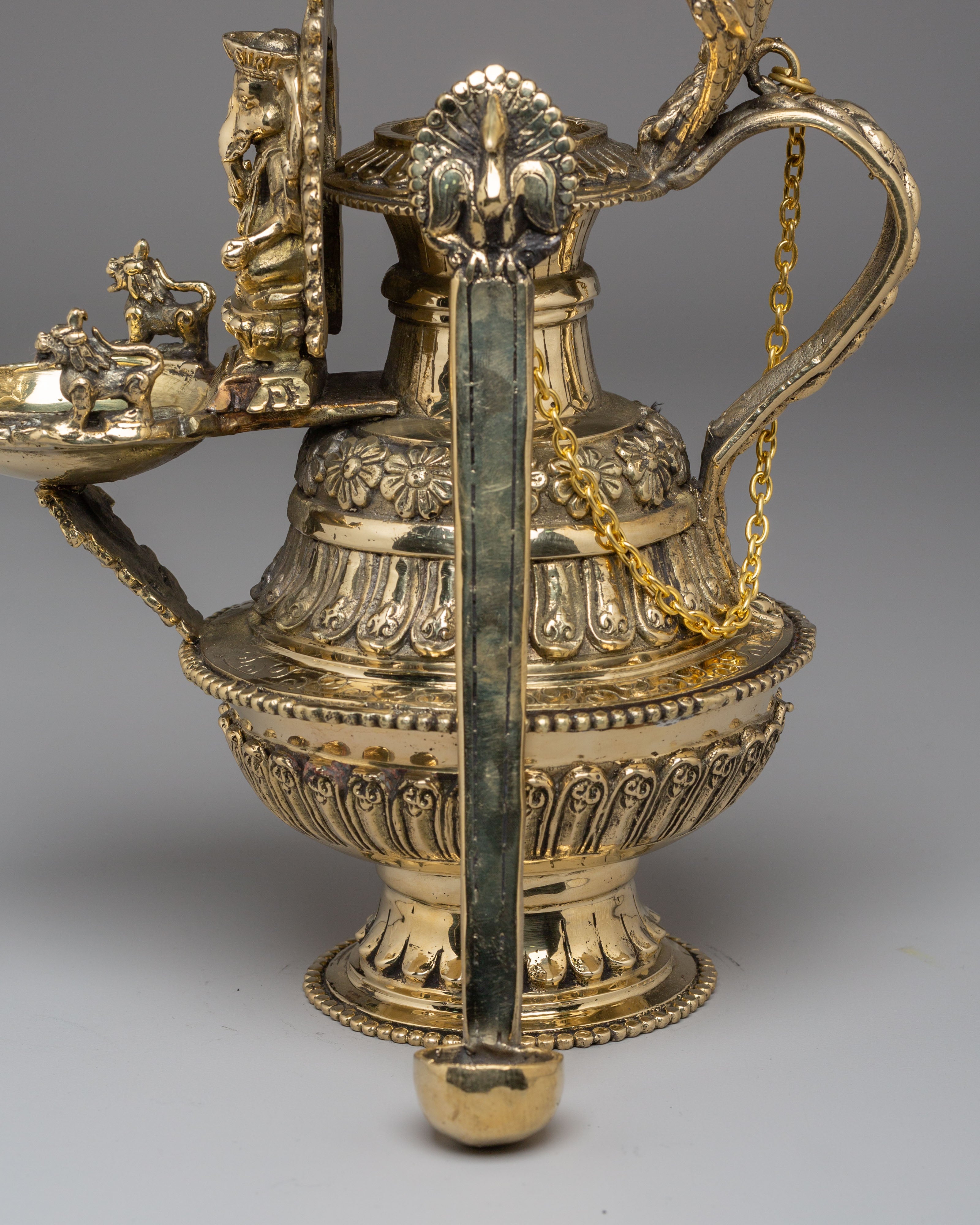 Sukunda Oil Lamp | Handcrafted Brass Ganesh Deepa