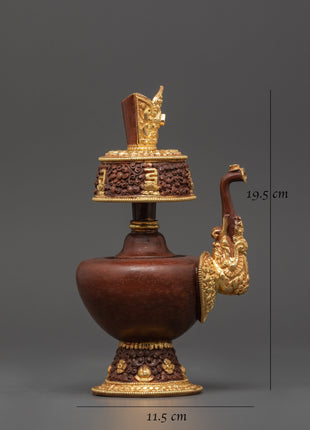 Gold-Plated Bhumba Ritual Set | Sacred Ritual Decor
