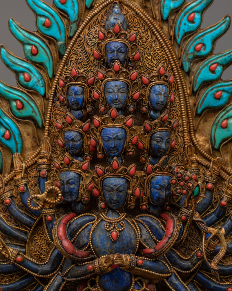 1000 Arm Chenrezig Statue | Manifestation of Compassion and Infinite Blessings