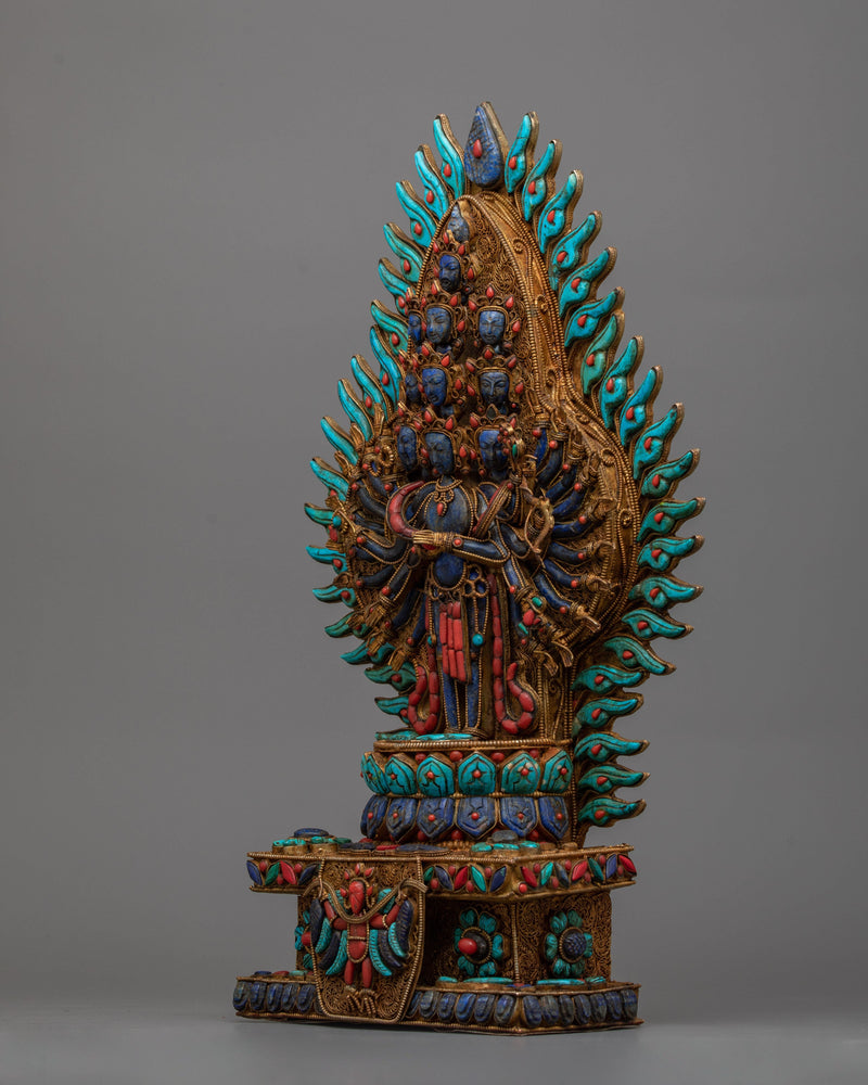 1000 Arm Chenrezig Statue | Manifestation of Compassion and Infinite Blessings