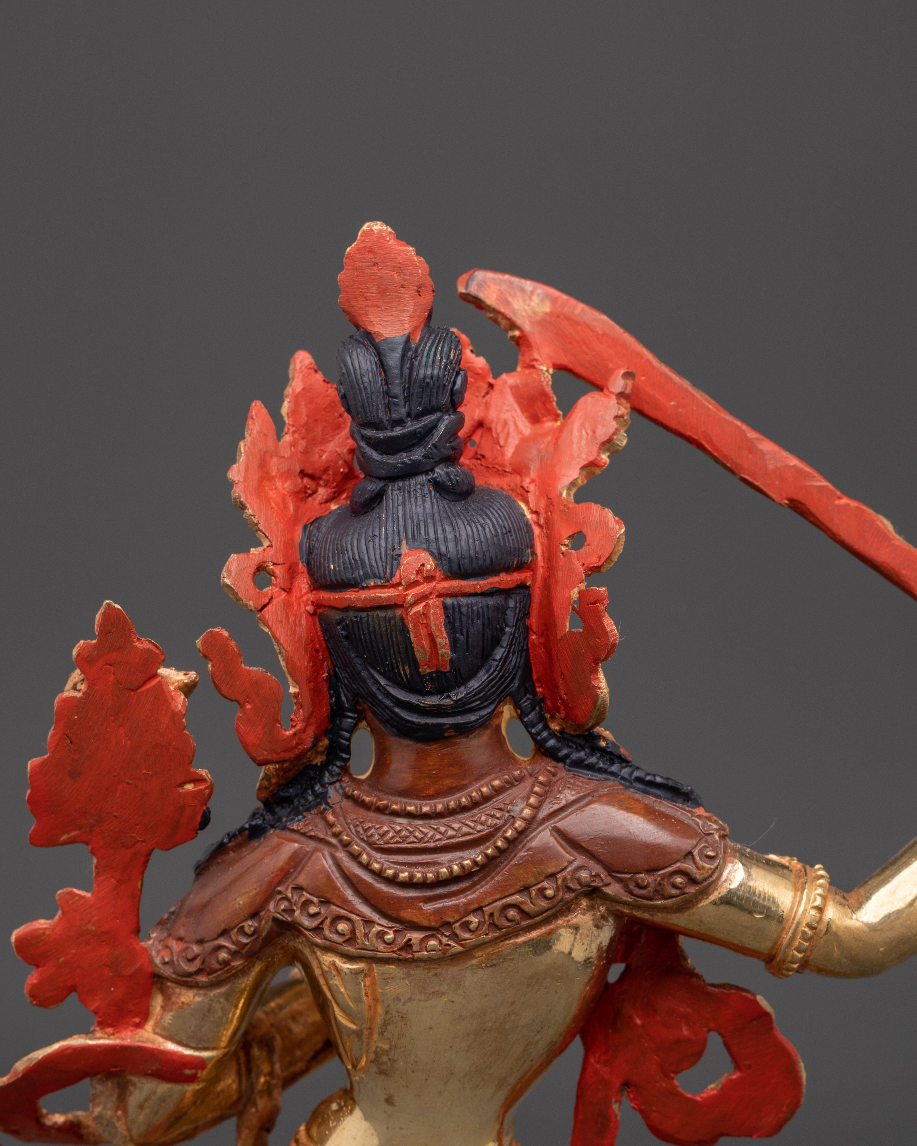 Manjushri Wisdom Buddha Statue | Ideal for Wisdom and Meditation Spaces