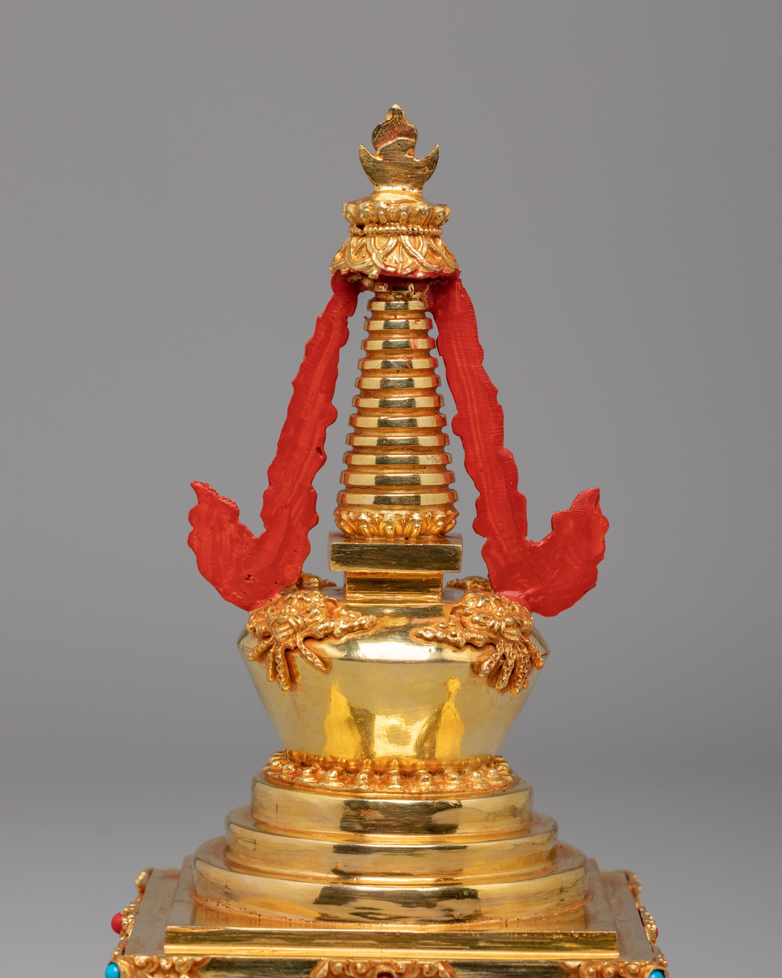Handmade Stupa of Complete Victory | Symbol of Enlightenment