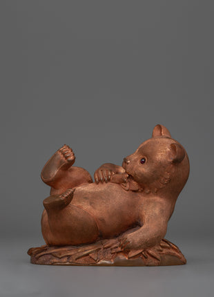 Handcrafted Bear Statue