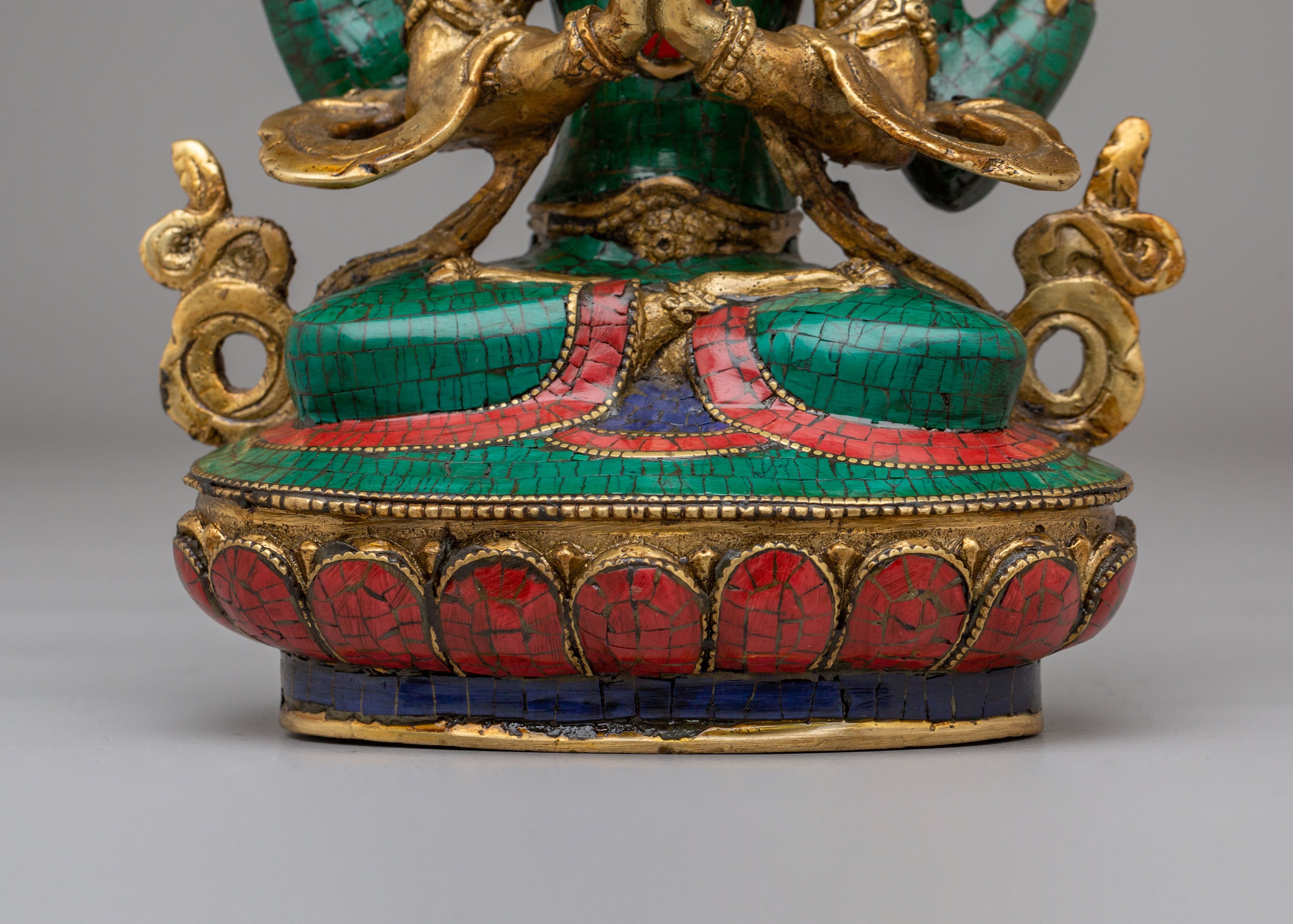Traditional Chenrezig Statue | Tibetan Avalokiteshvara Statue