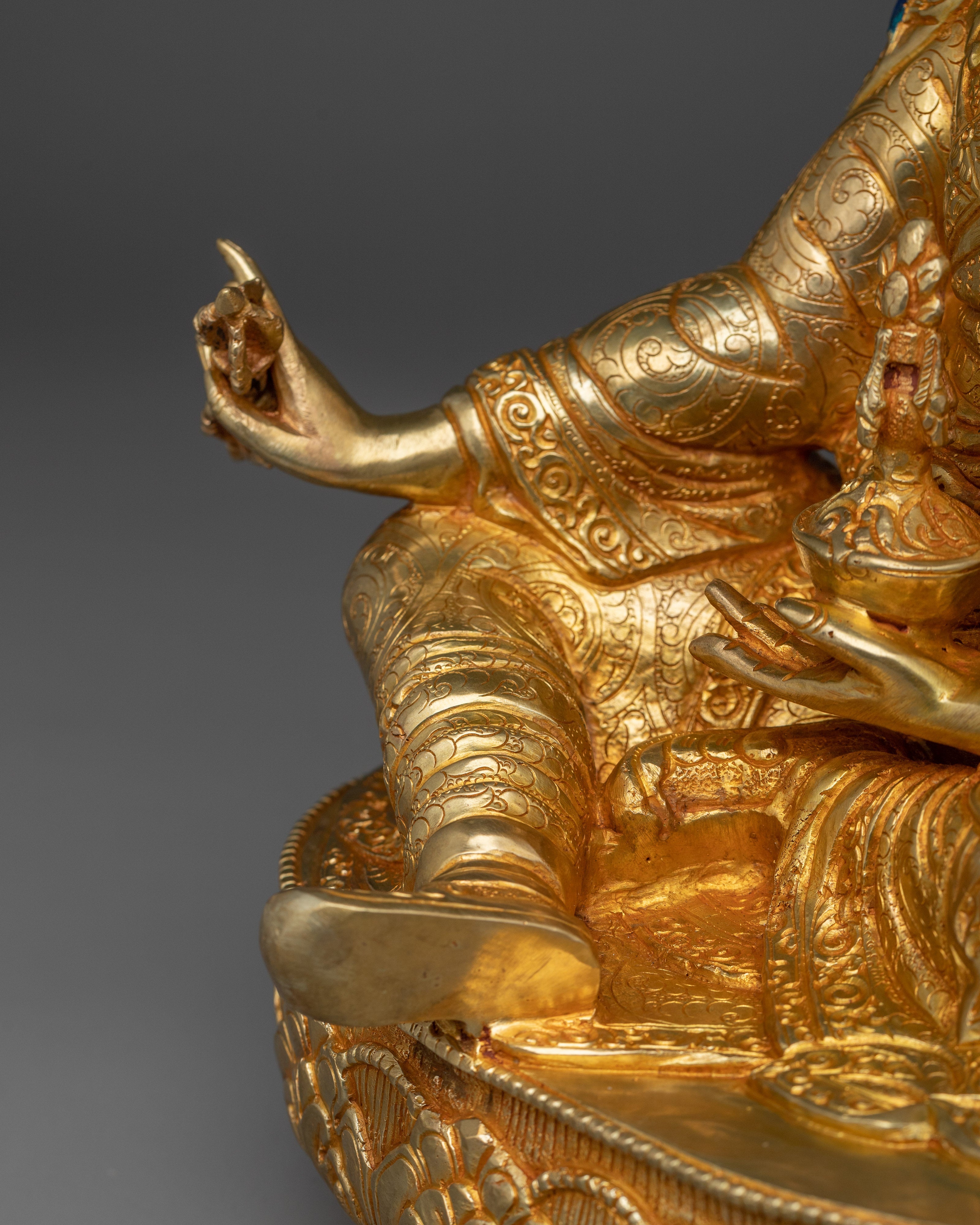 Tibetan Artwork of Guru Rinpoche | The Lotus-Born Master