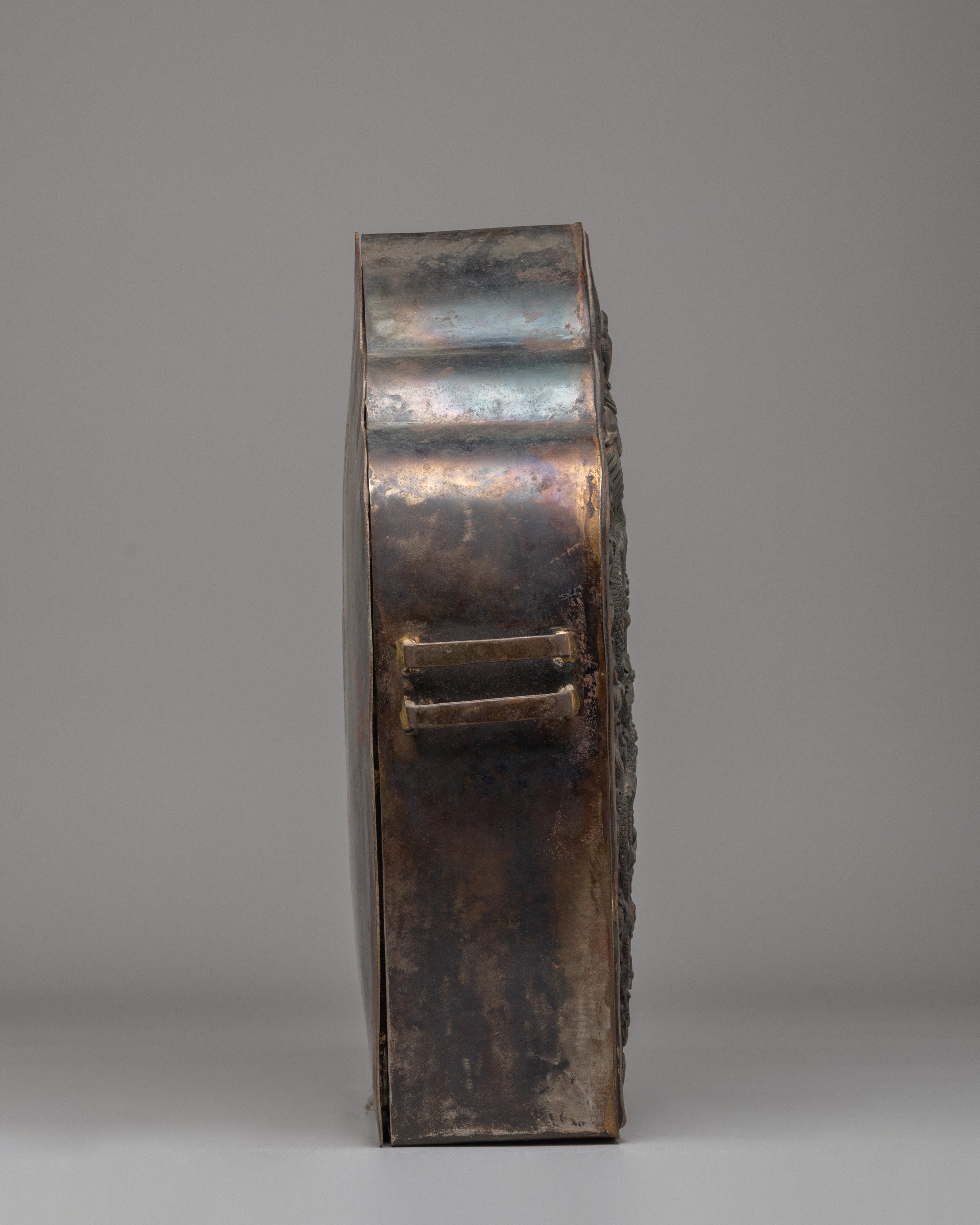 Dragon Design Ghau Box | Handcrafted Tibetan Ritual Box