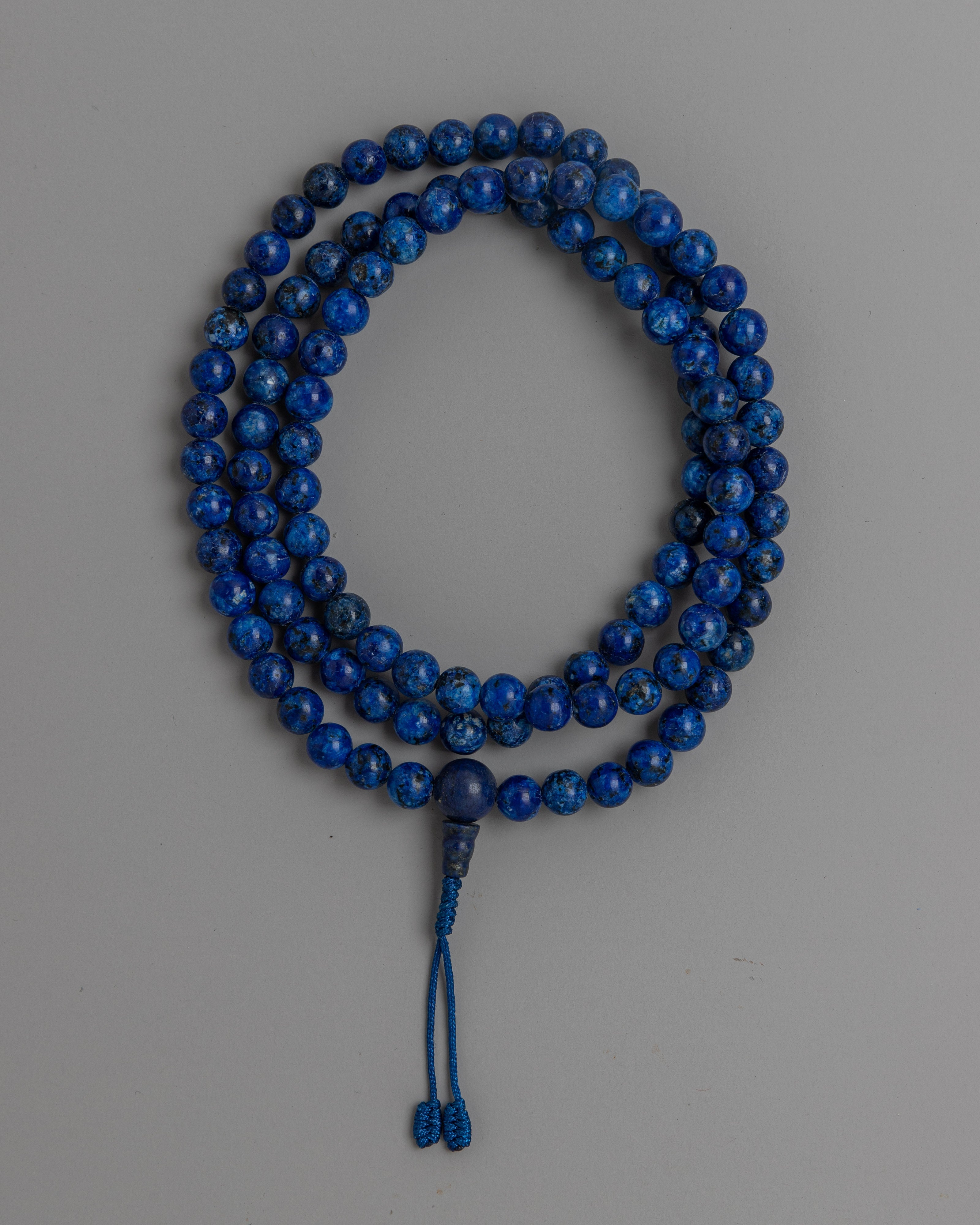 Sodalite Mala Beads | Tranquil Gemstones for Meditation and Spiritual Growth