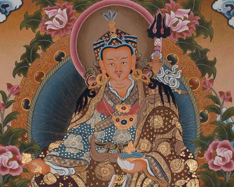 Namtose Thangka | Tibetan Buddhist Wealth Deity