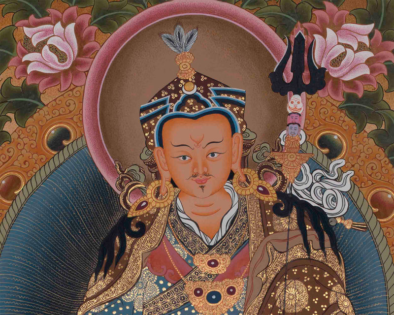 Namtose Thangka | Tibetan Buddhist Wealth Deity