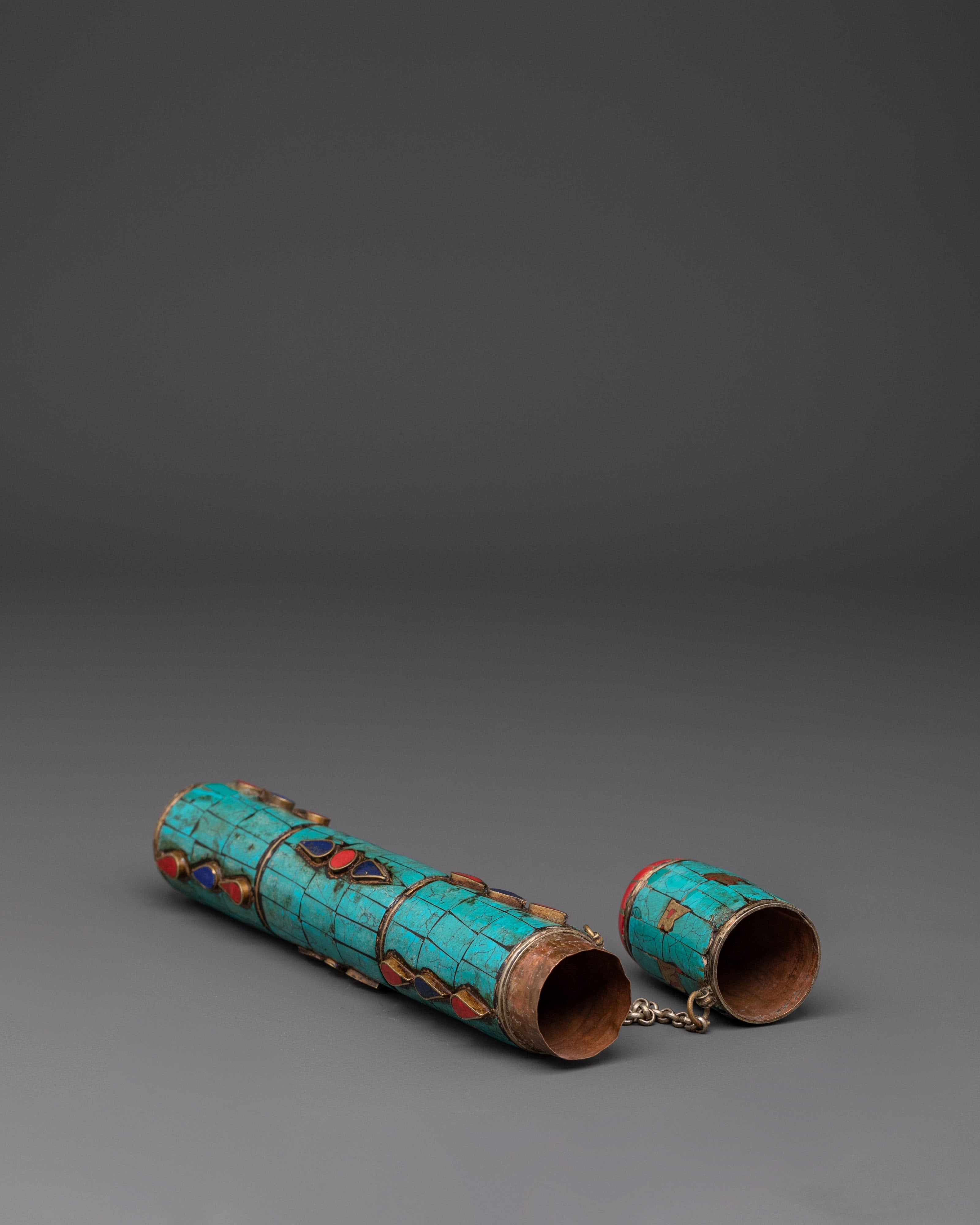 Himalayan Buddhist Incense Burner | Brass and Copper Spiritual Decor