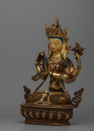 Buda Chenrezig Statue | Manifestation of Compassion and Universal Love