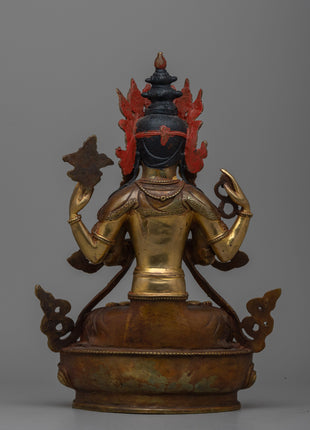 Buda Chenrezig Statue | Manifestation of Compassion and Universal Love
