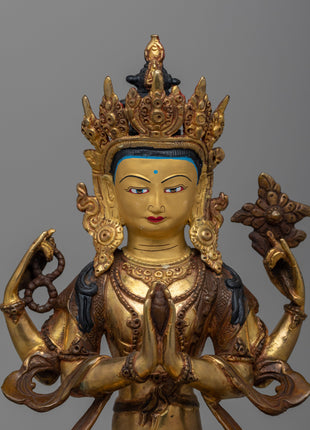 Buda Chenrezig Statue | Manifestation of Compassion and Universal Love