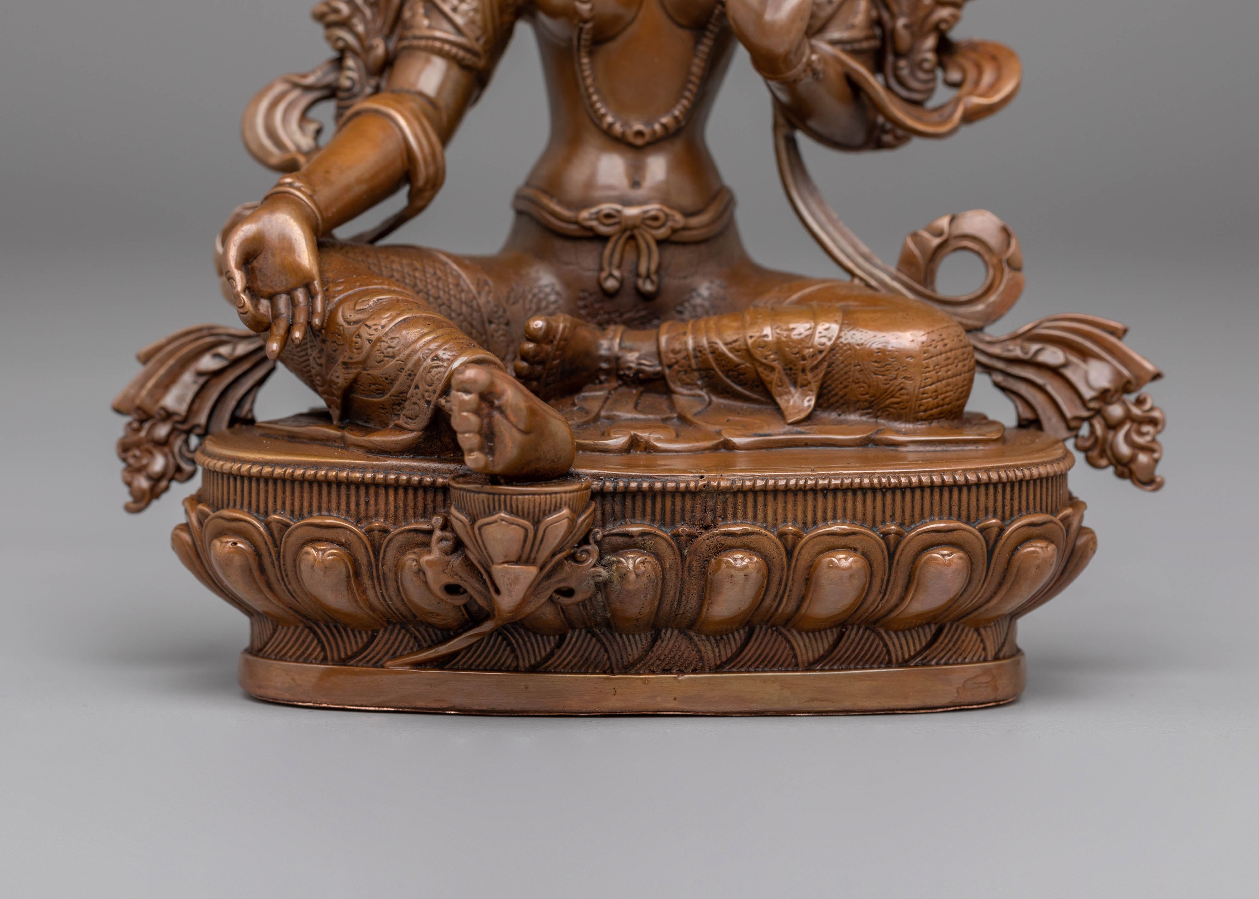 Sacred Mother Shyama Tara Statue | Tibetan Goddess of Compassion and Protection