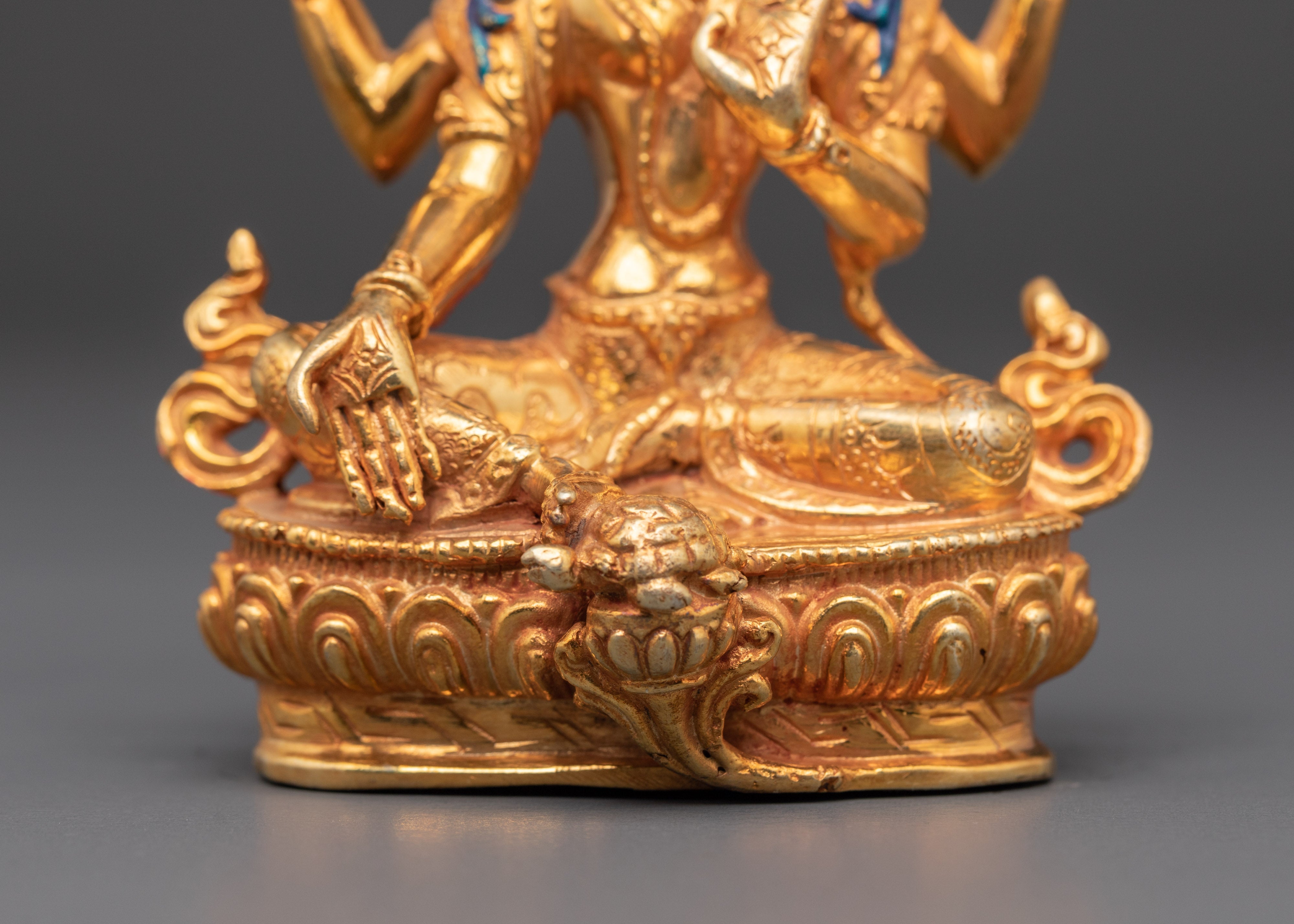 The Goddess of Fortune Laxmi Sculpture | Hindu Goddess of Wealth and Prosperity